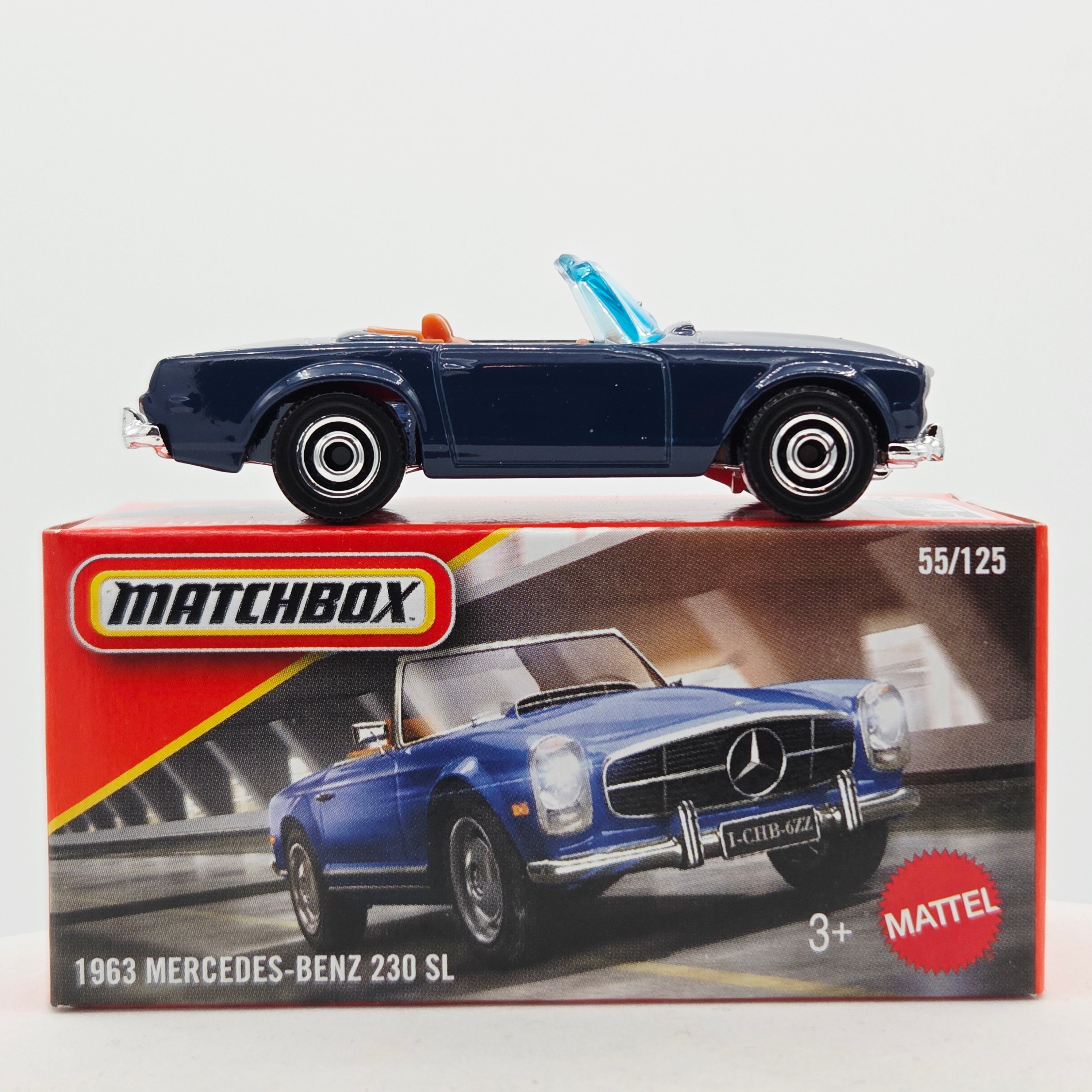 Matchbox '63 Mercedes-Benz 230 SL (2026 Mix 6 F Basic - Power Grabs)