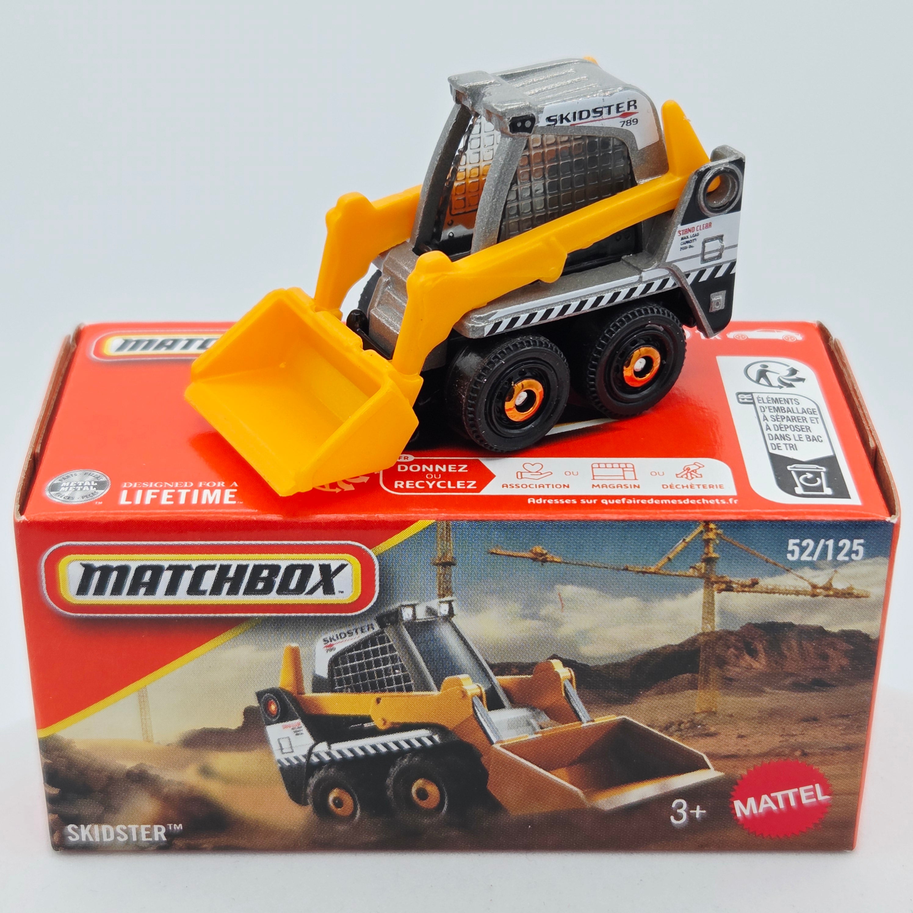 Matchbox Skidster, Skidsteer (2026 Mix 6 F Basic - Power Grabs)