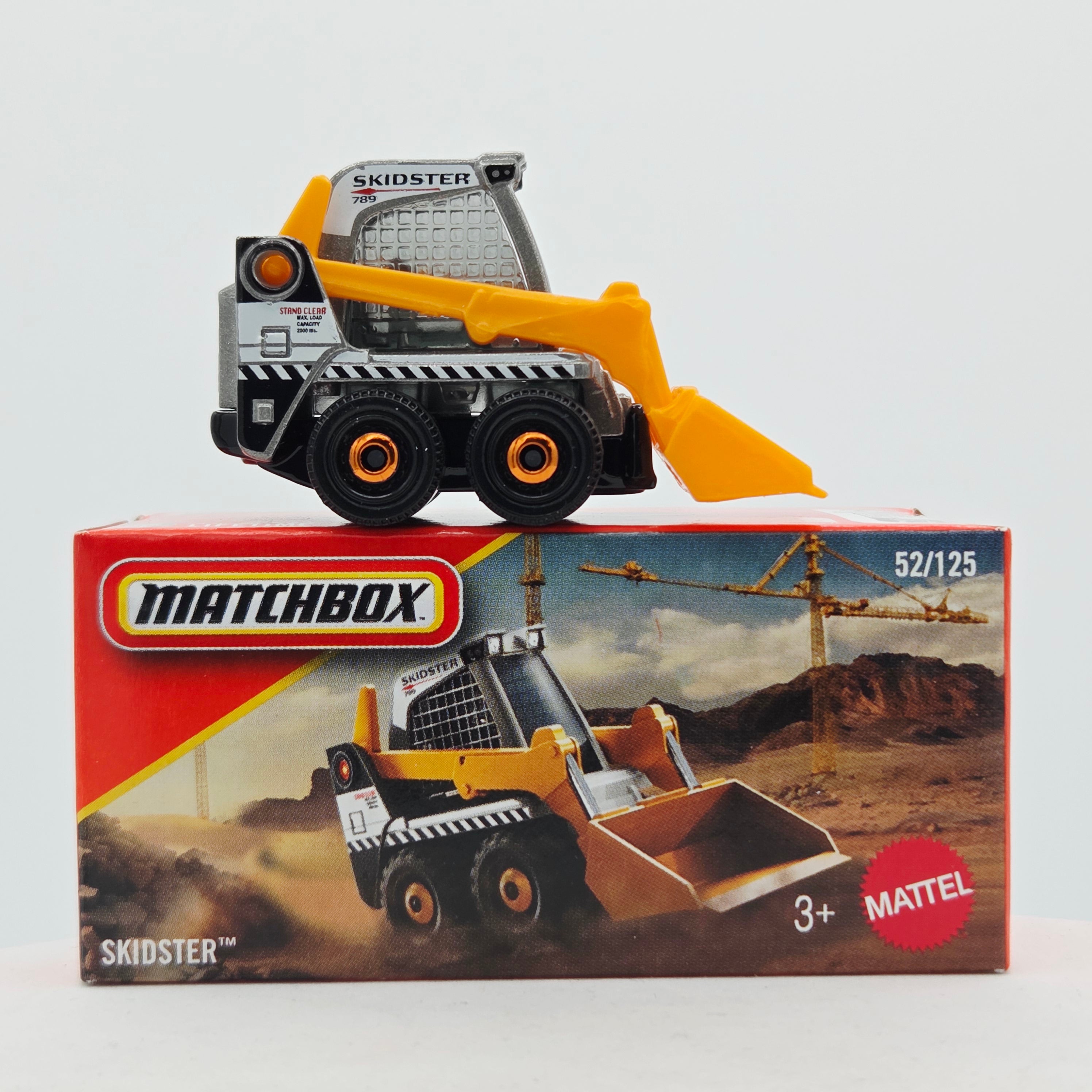 Matchbox Skidster, Skidsteer (2026 Mix 6 F Basic - Power Grabs)