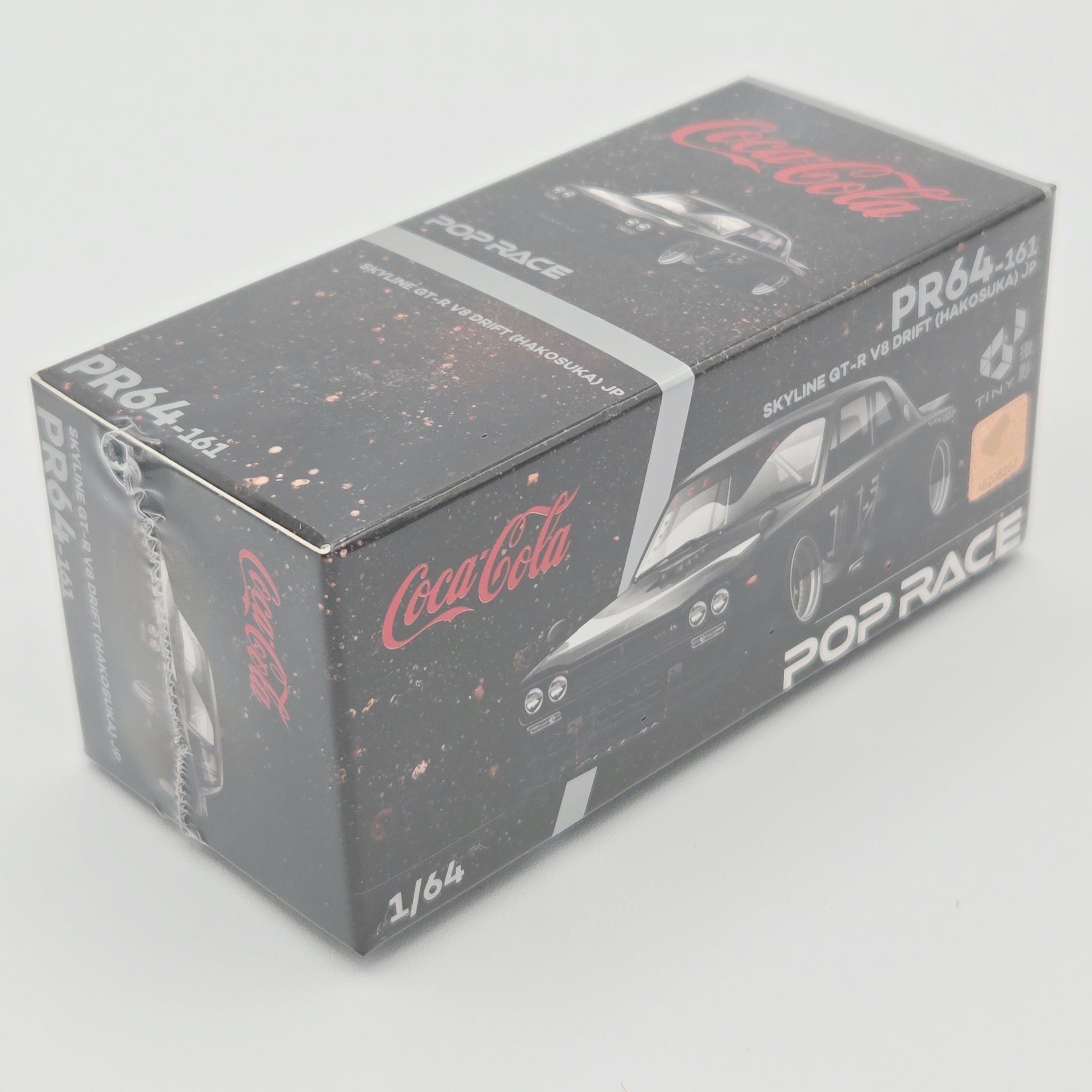 Pop Race Nissan Skyline GT-R V8 Drift Hakosuka - 1:64, Coca-Cola (2026 Limited Edition)