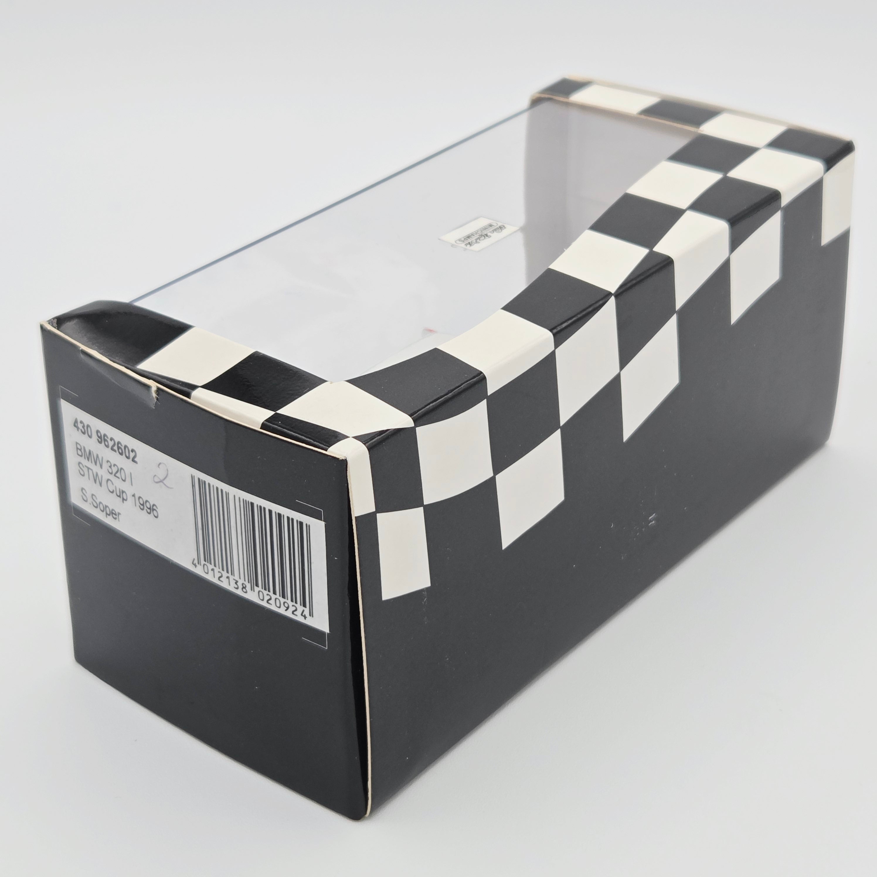 Minichamps BMW 320i STW Cup 1996 - 1:43 scale, Steve Soper (Paul's Model Art - Limited Edition)