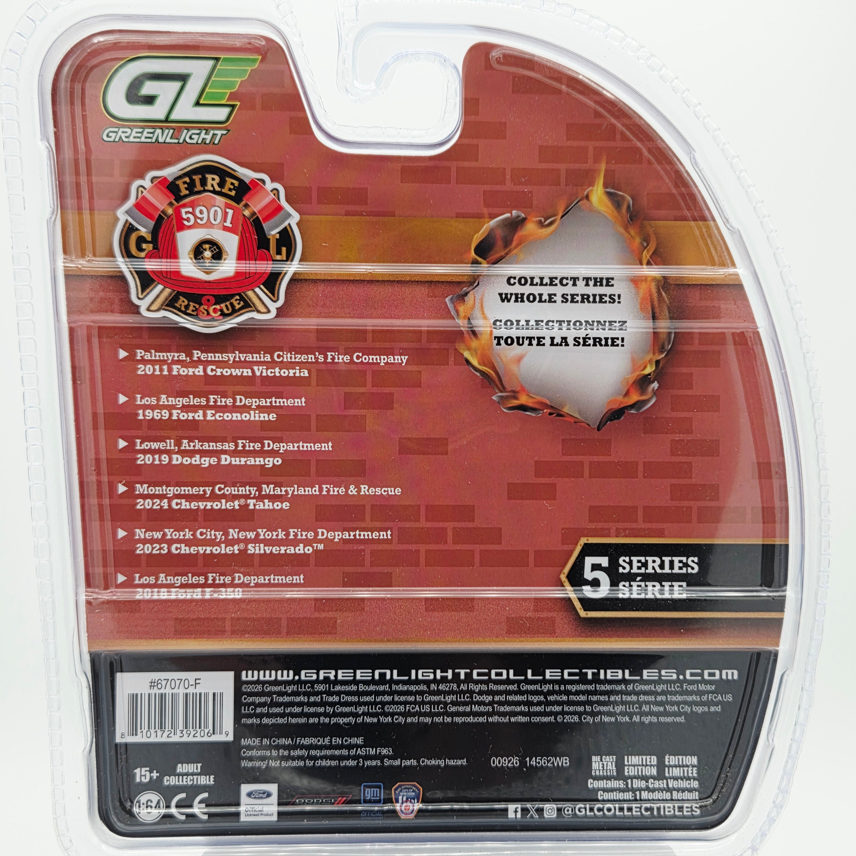 GreenLight '23 Chevrolet Silverado "FDNY" (2026 Fire Rescue Series 5)