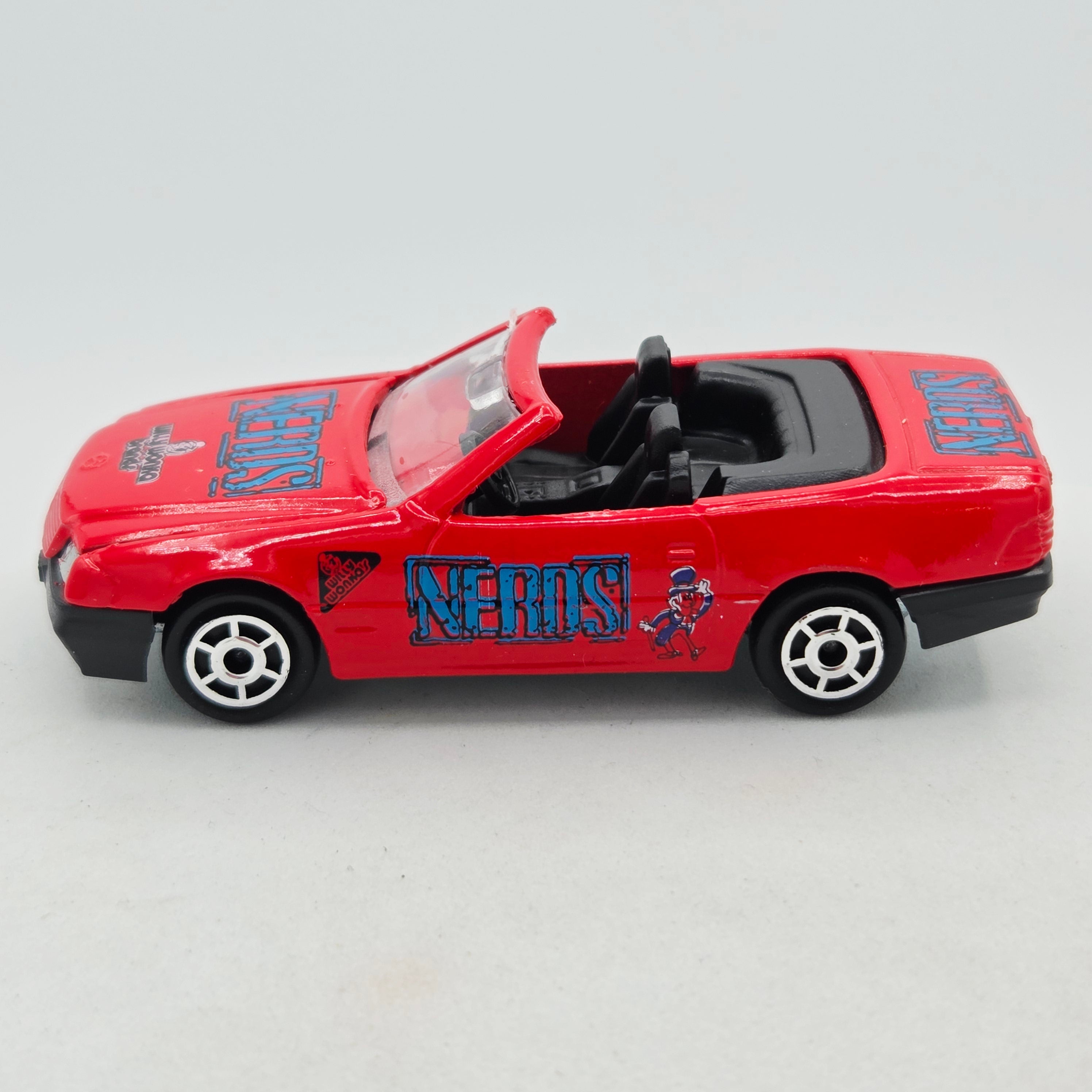 Majorette Mercedes 500 SL w/ opening hood "Nerds" (1993 200 Series)