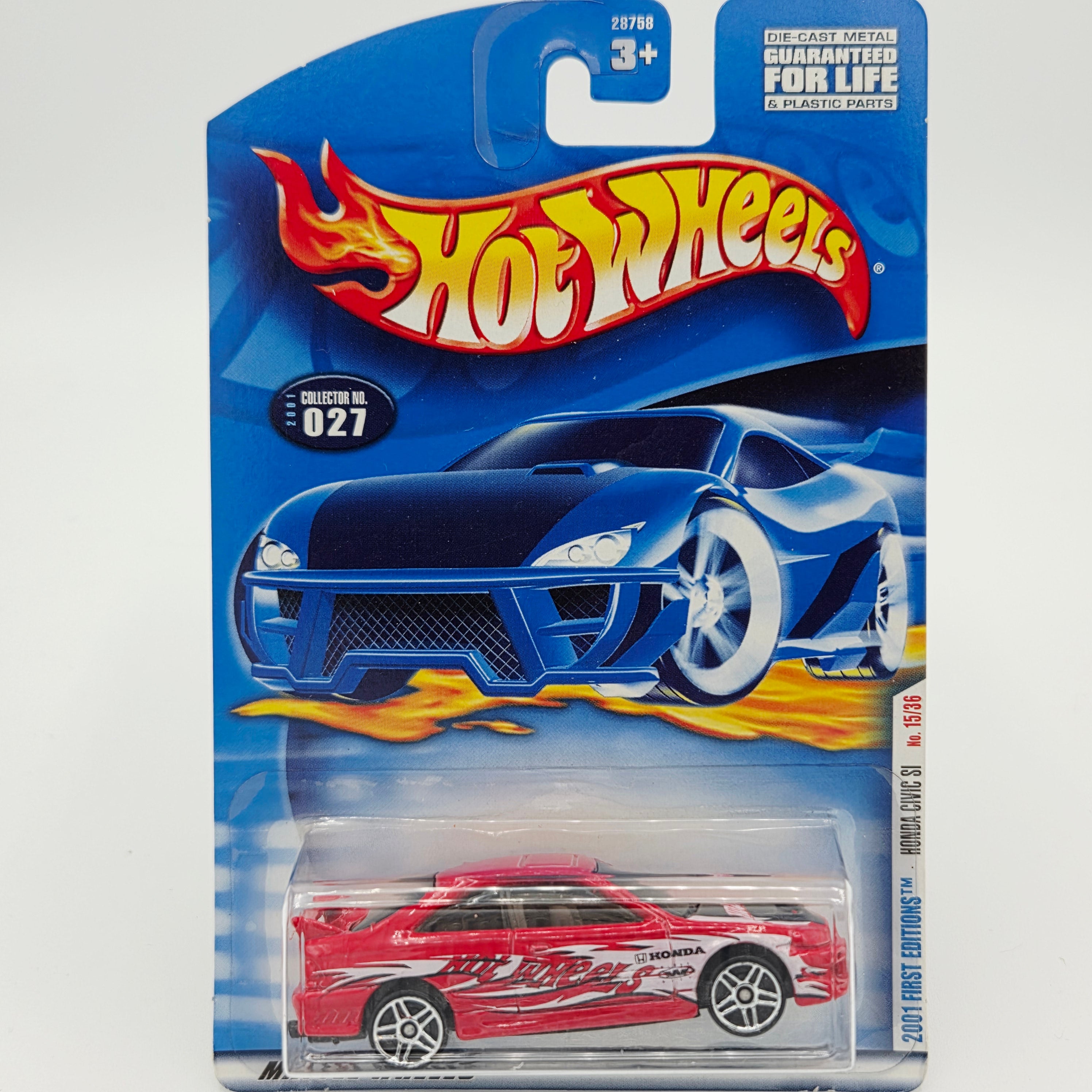 Hot Wheels Honda Civic Si (2001 HW Basic - First Editions)