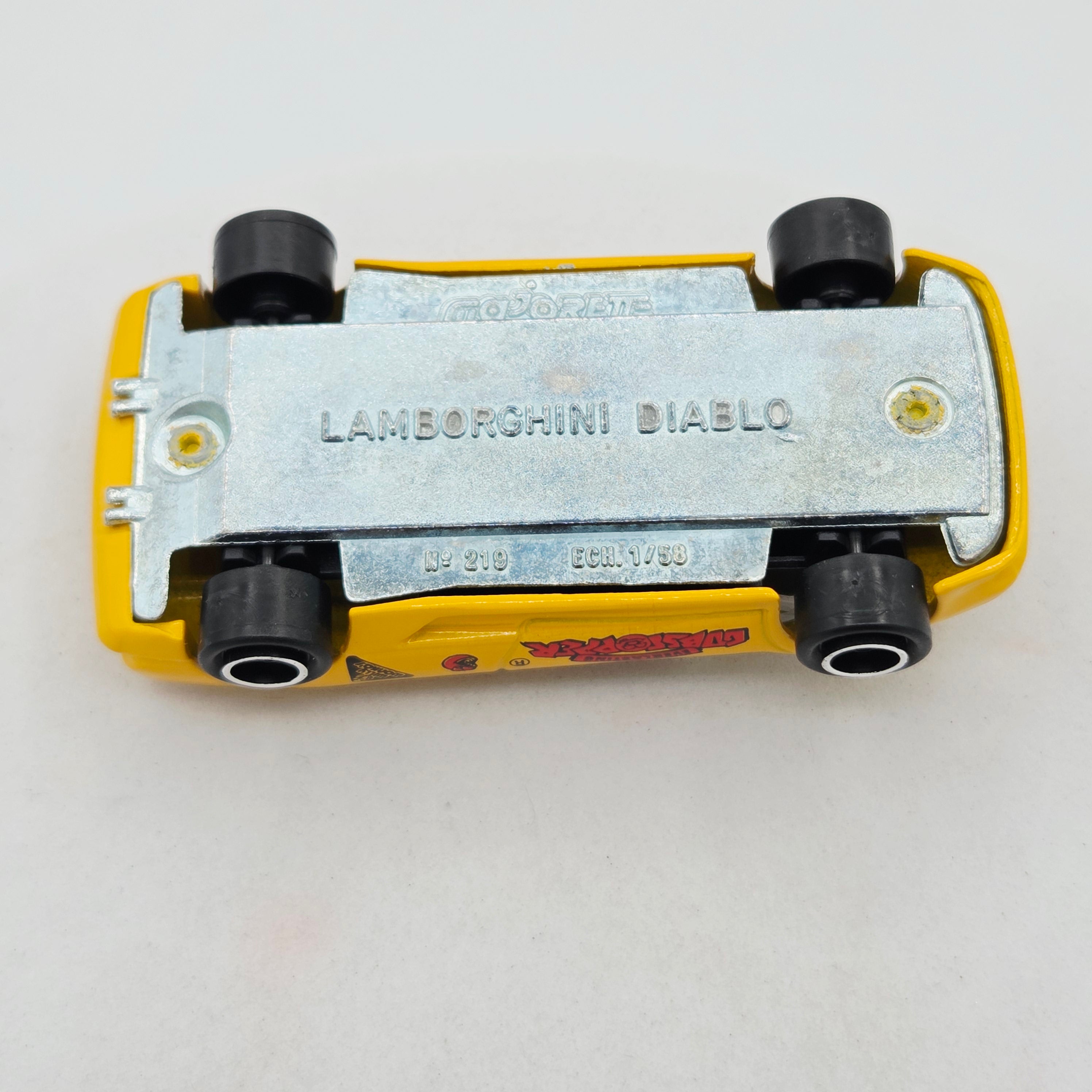 Majorette Lamborghini Diablo "Gobstopper" (1993 200 Series)