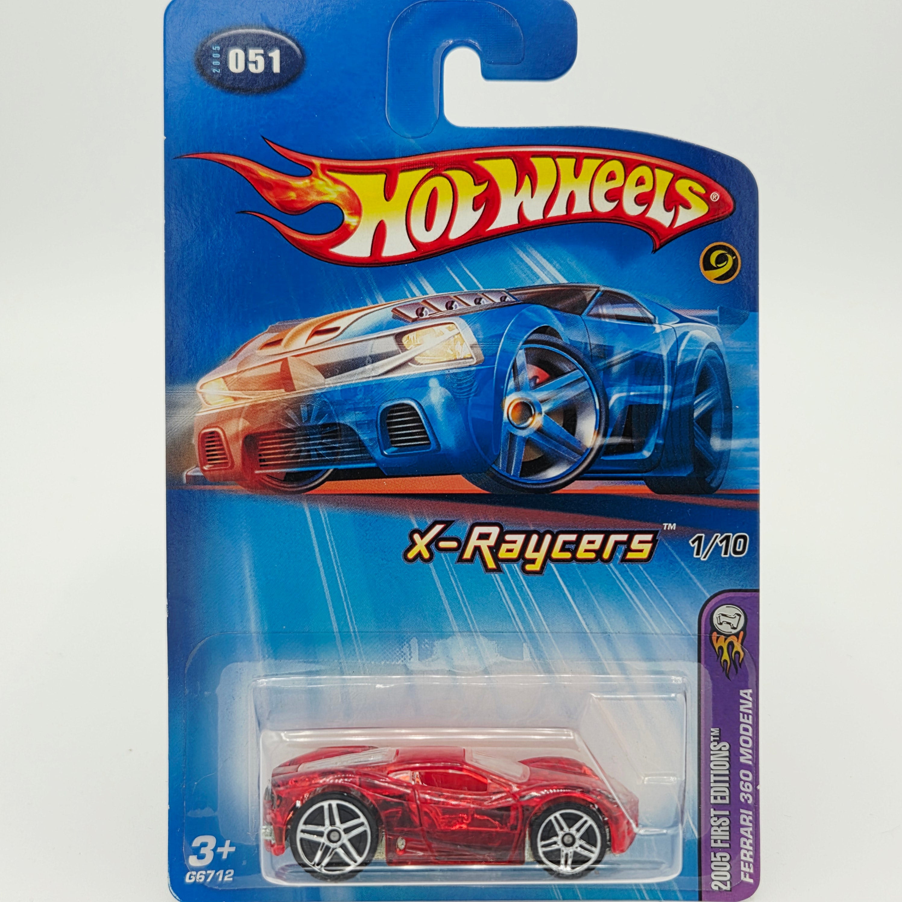 Hot Wheels Ferrari 360 Modena (2005 HW Basic - X-Raycers)