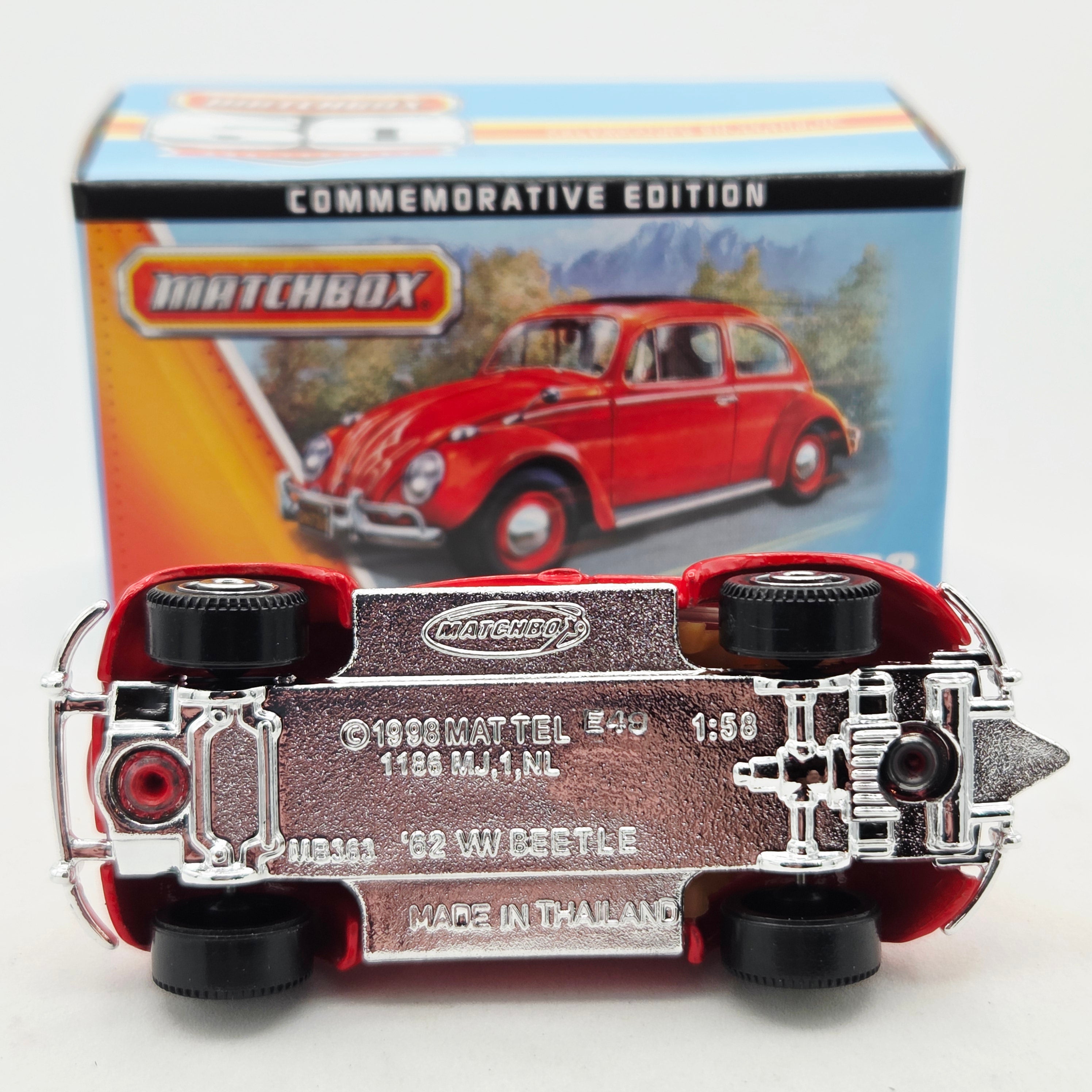 Matchbox '62 Volkswagen Beetle, VW Bug (2013 60th Anniversary Edition)