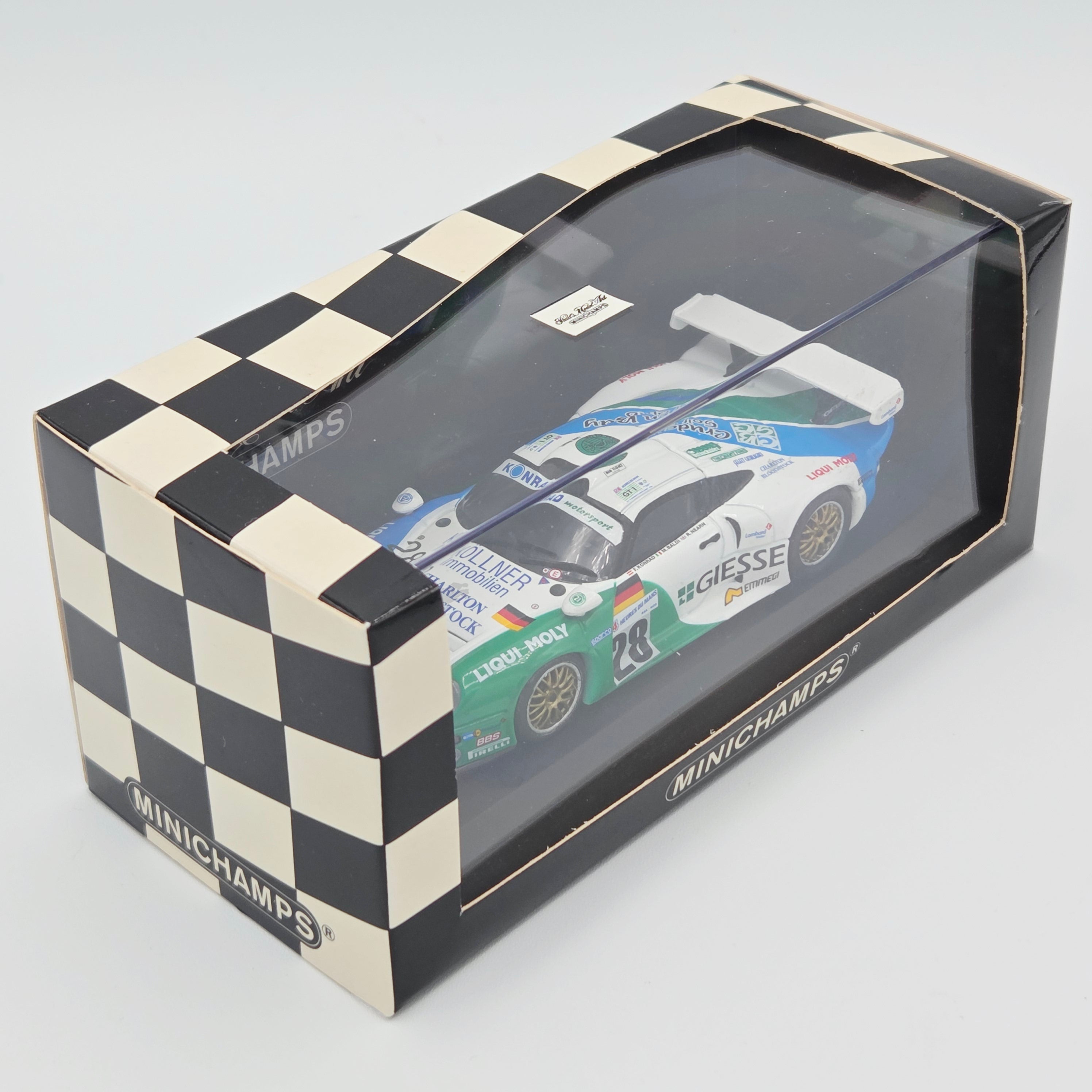 Minichamps Porsche 911 GT 1 Le Mans 1997 - 1:43, Conrad Motorsport (Paul's Model Art - Limited Edition)