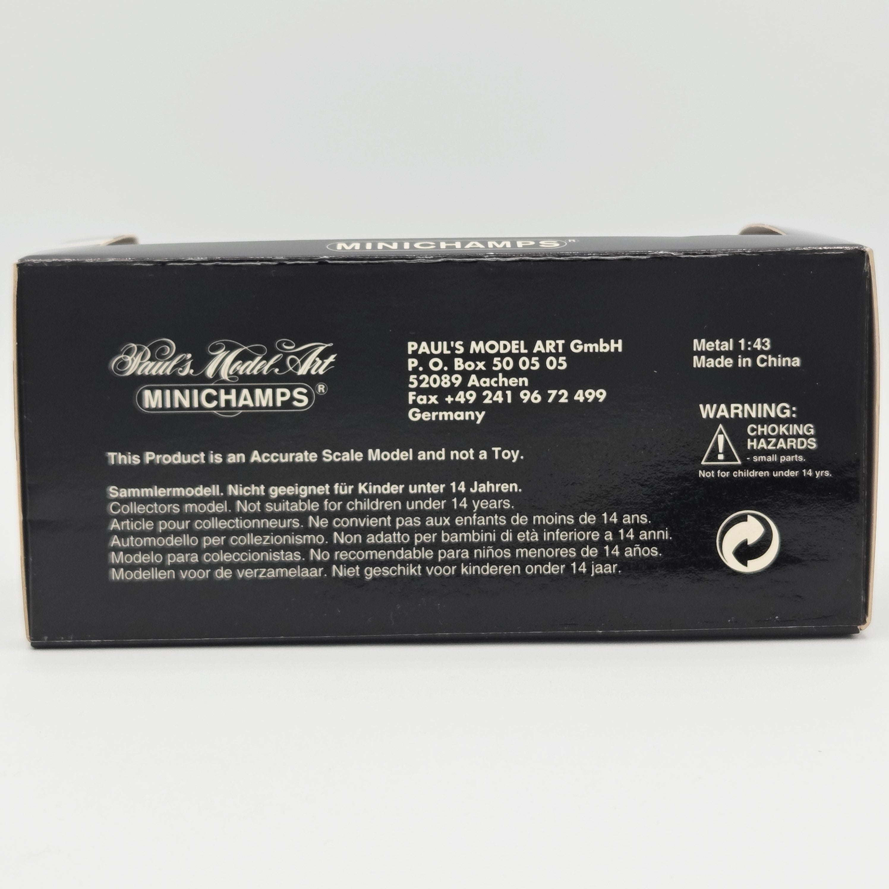 Minichamps Porsche 911 GT 1 Le Mans 1997 - 1:43, Conrad Motorsport (Paul's Model Art - Limited Edition)