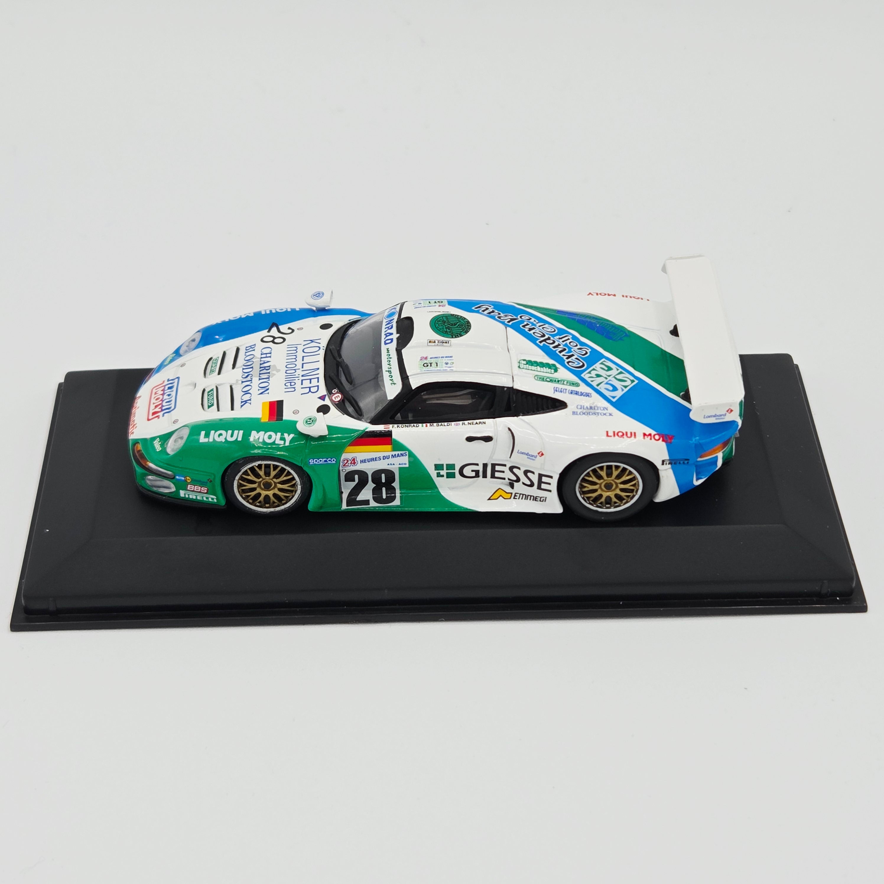 Minichamps Porsche 911 GT 1 Le Mans 1997 - 1:43, Conrad Motorsport (Paul's Model Art - Limited Edition)