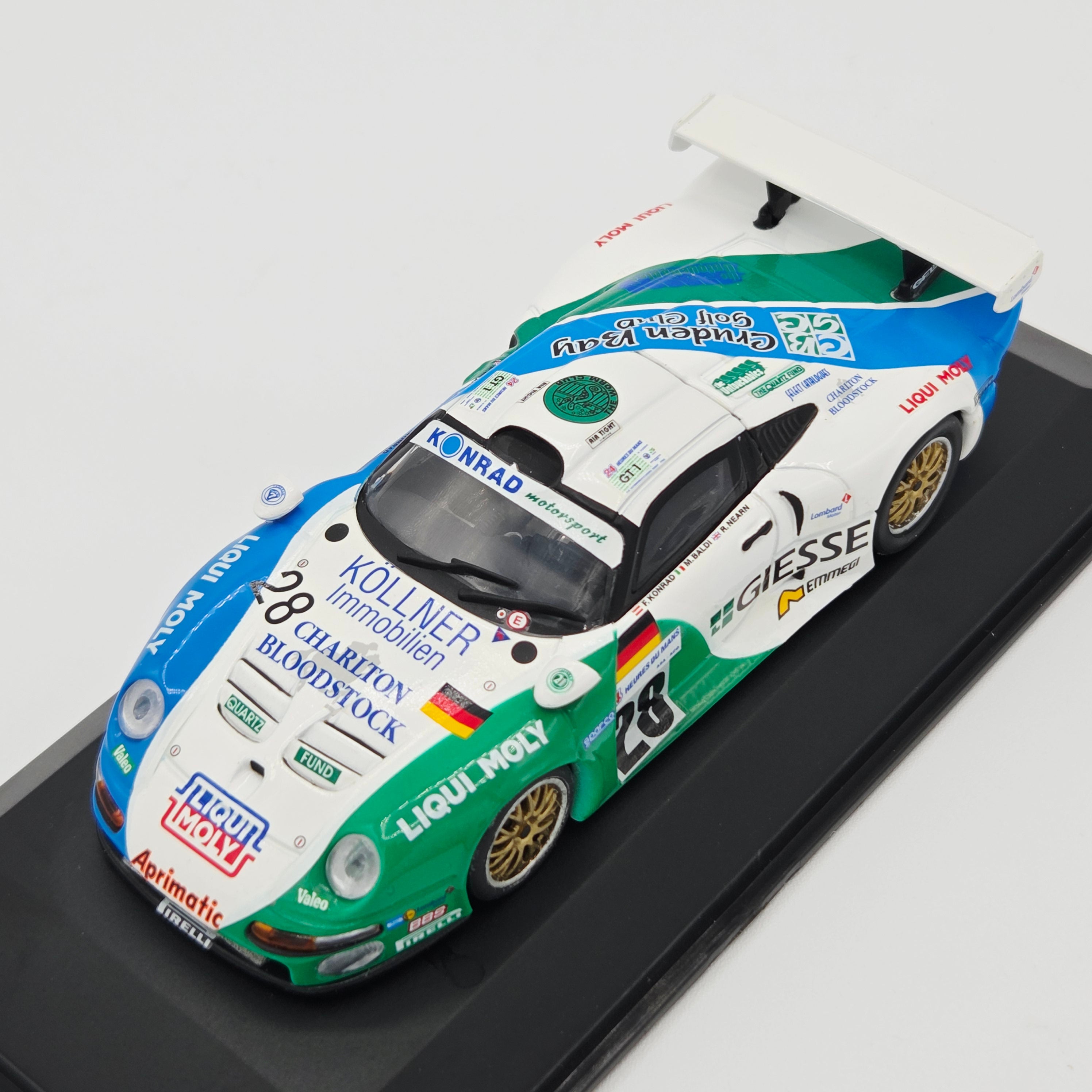 Minichamps Porsche 911 GT 1 Le Mans 1997 - 1:43, Conrad Motorsport (Paul's Model Art - Limited Edition)