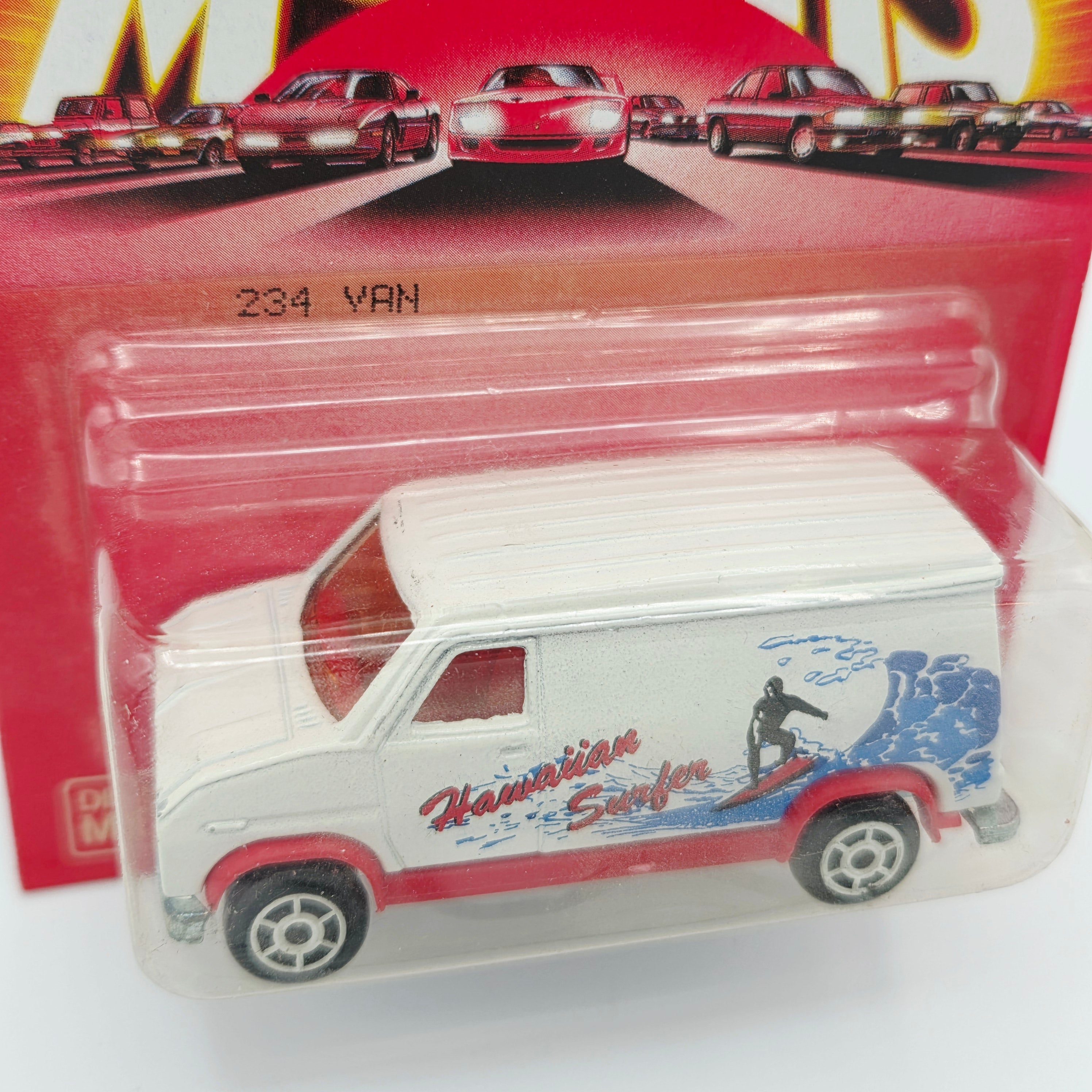 Majorette Van "Hawaiian Surfer" #234 (1994 Movers 200 Series)