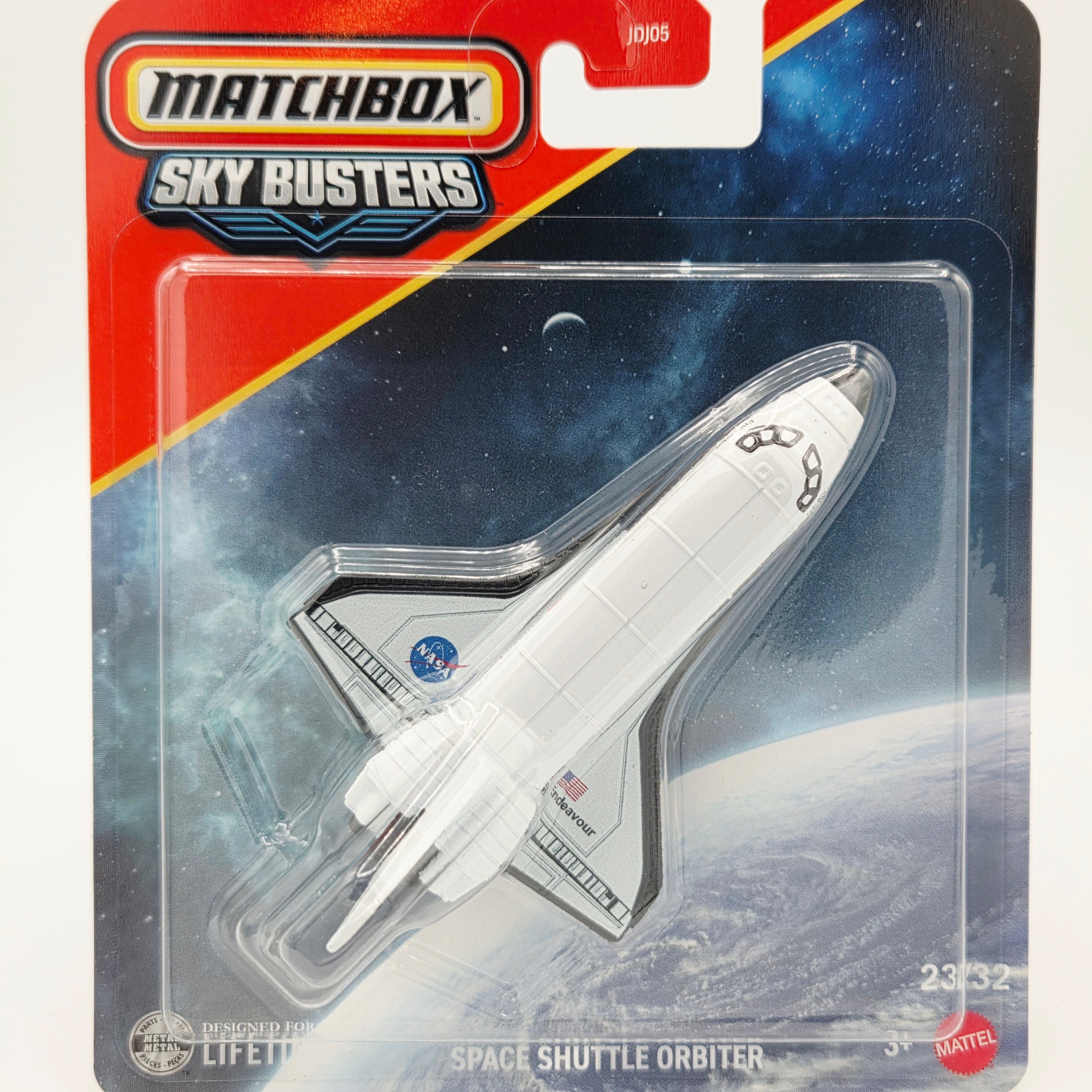 Matchbox Space Shuttle Orbiter "NASA" (2026 MBX Sky Busters - Wave 3)
