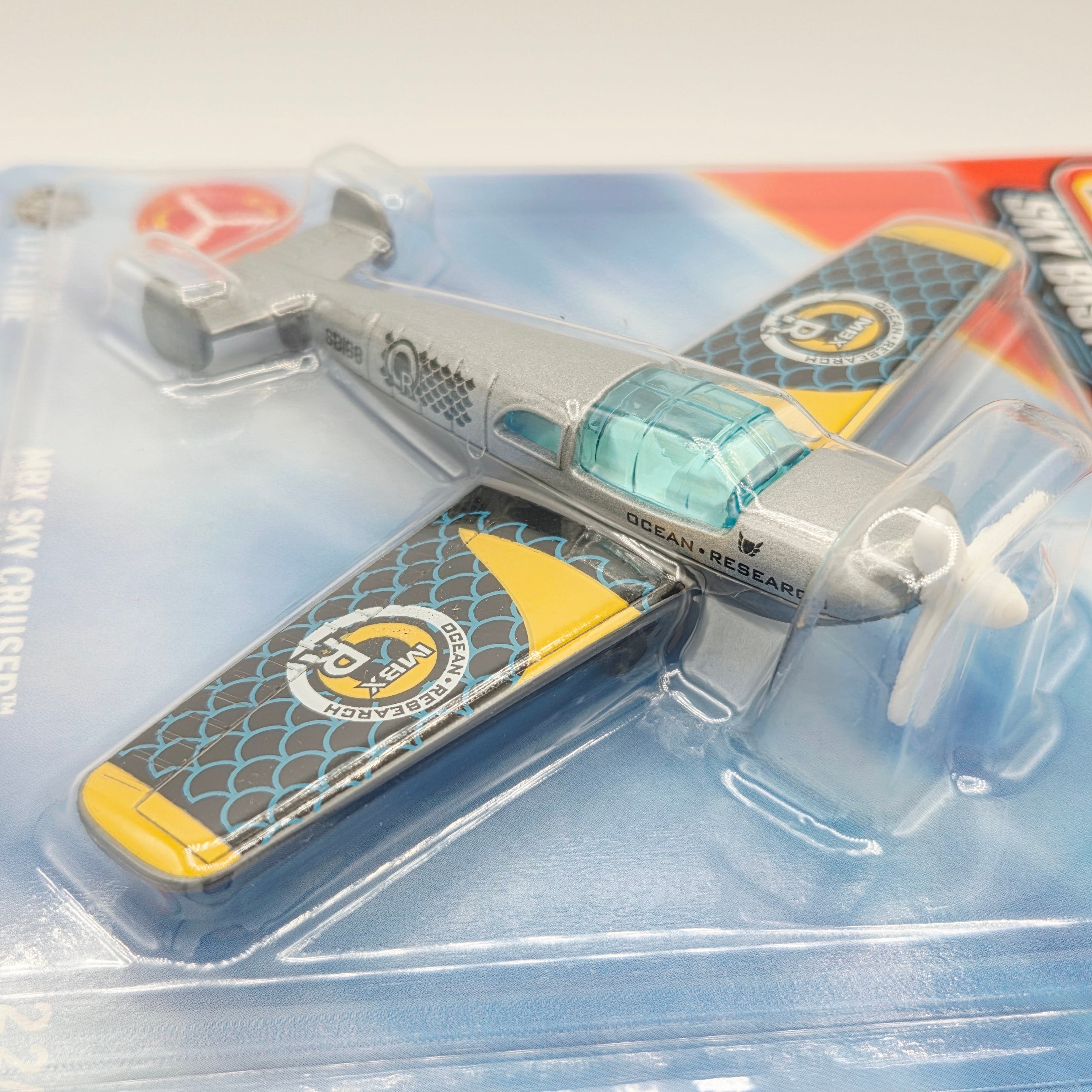 Matchbox MBX Sky Cruiser Plane "Ocean Research" (2026 MBX Sky Busters - Wave 3)