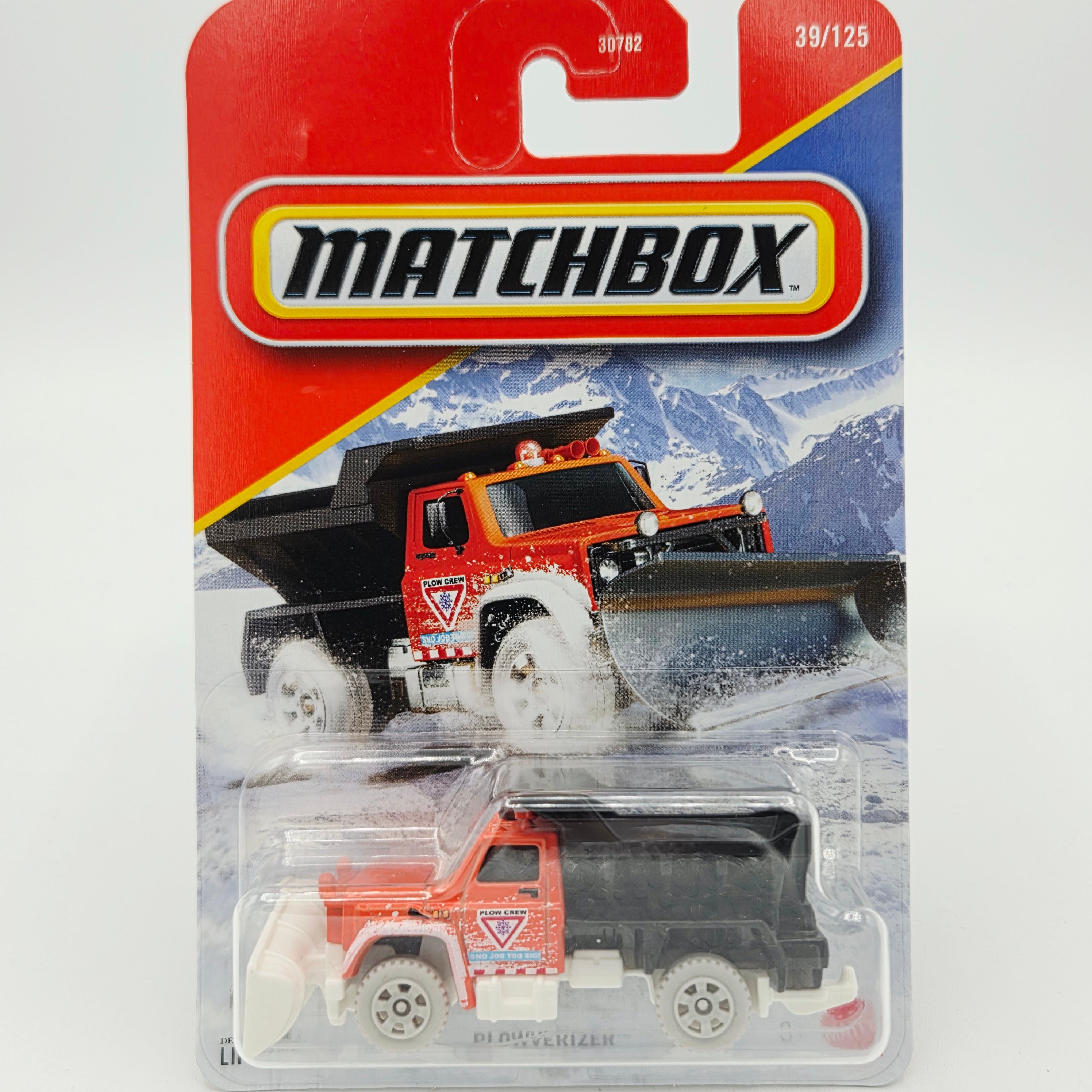 Matchbox Plowverizer /Highway Maintenance Truck / Plowmaster 6000 (202