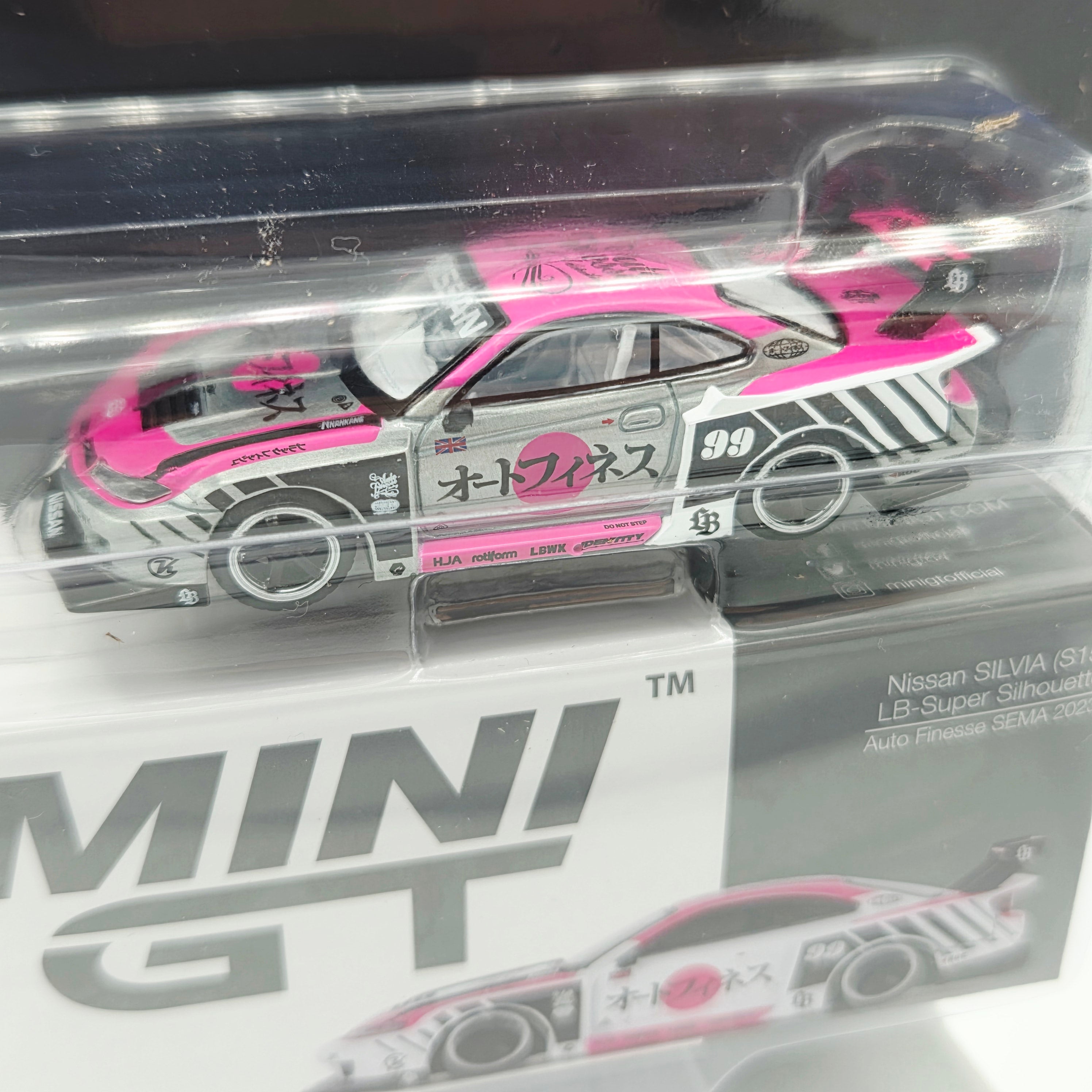 Mini GT - CHASE - Nissan LB-Super Silhouette S15 Silvia - 1:64, Auto F