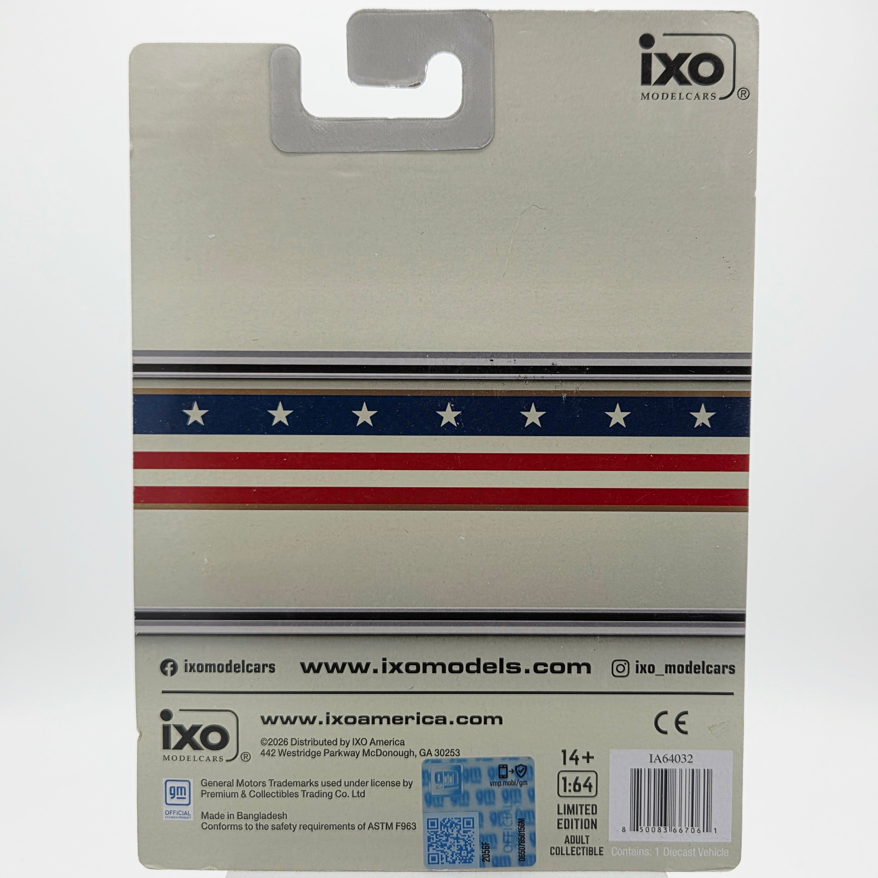 IXO Model Cars '76 Chevrolet Custom Deluxe K30 Fleetwood Crew Cab - 1:64, July 4th (2026 Limited Edition)