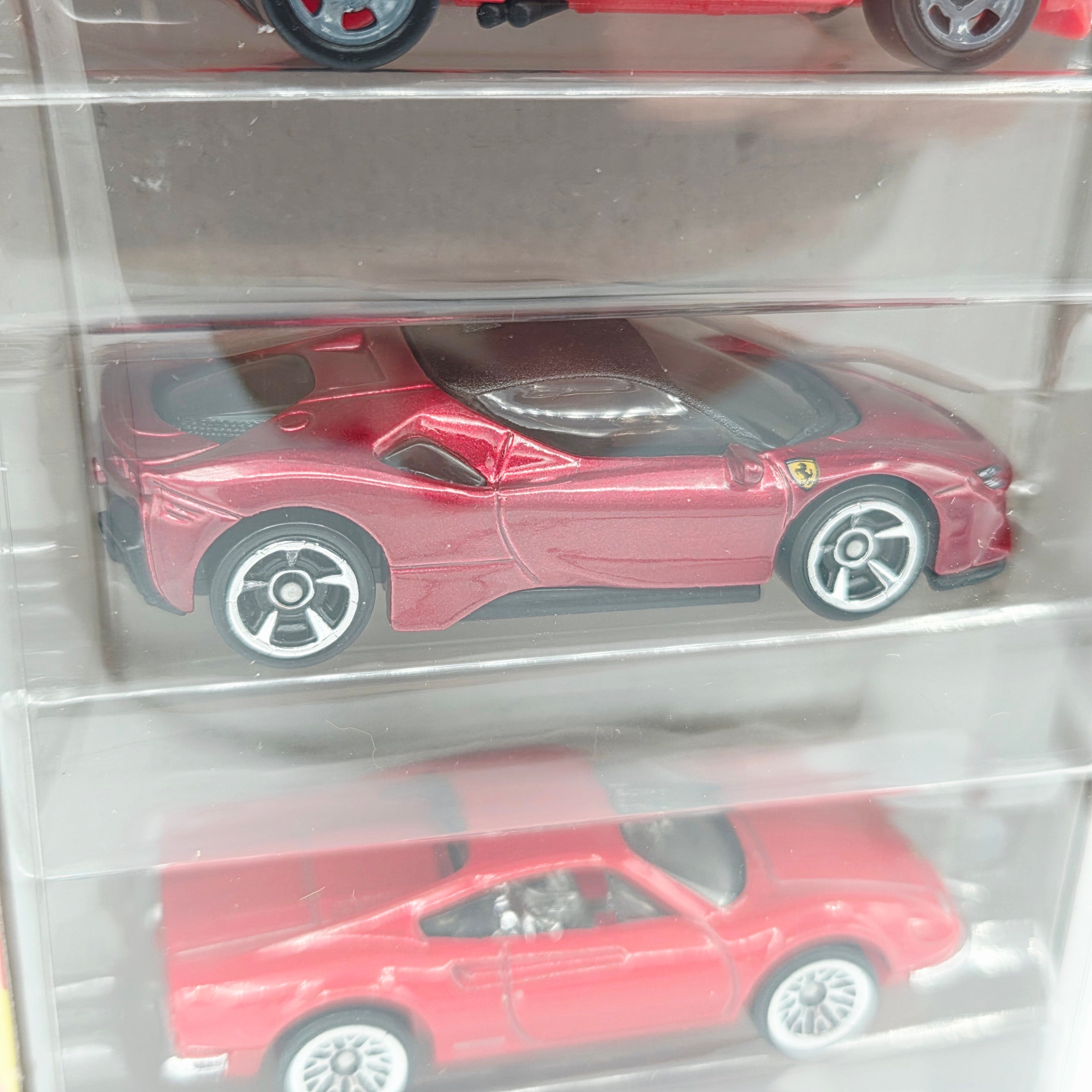 Hot Wheels 5 Pack - Ferrari - Cilindri, F40, SF90, Dino, 365 (2026)
