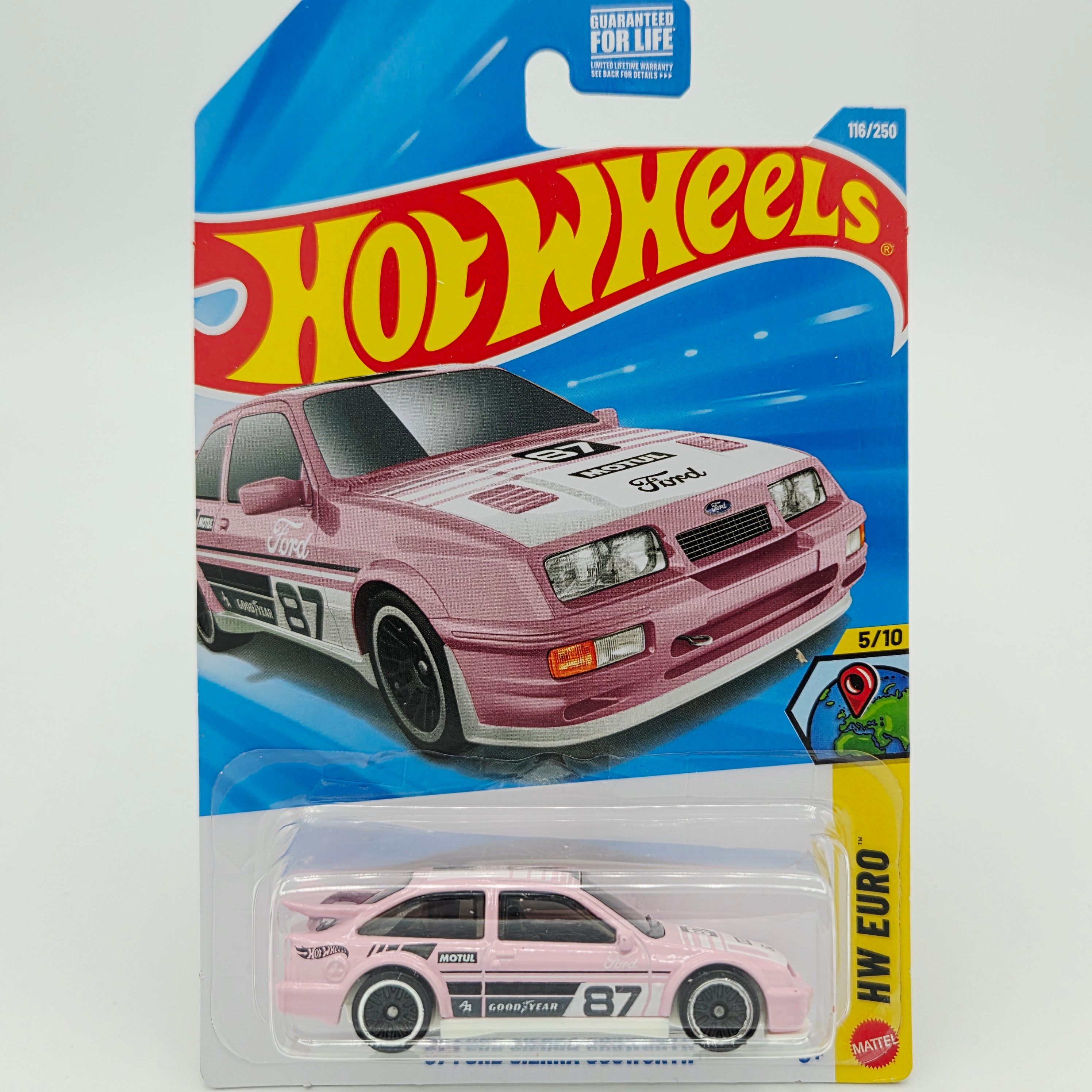 Hot Wheels '87 Ford Sierra Cosworth (2026 HW Basic Case E - Euro)