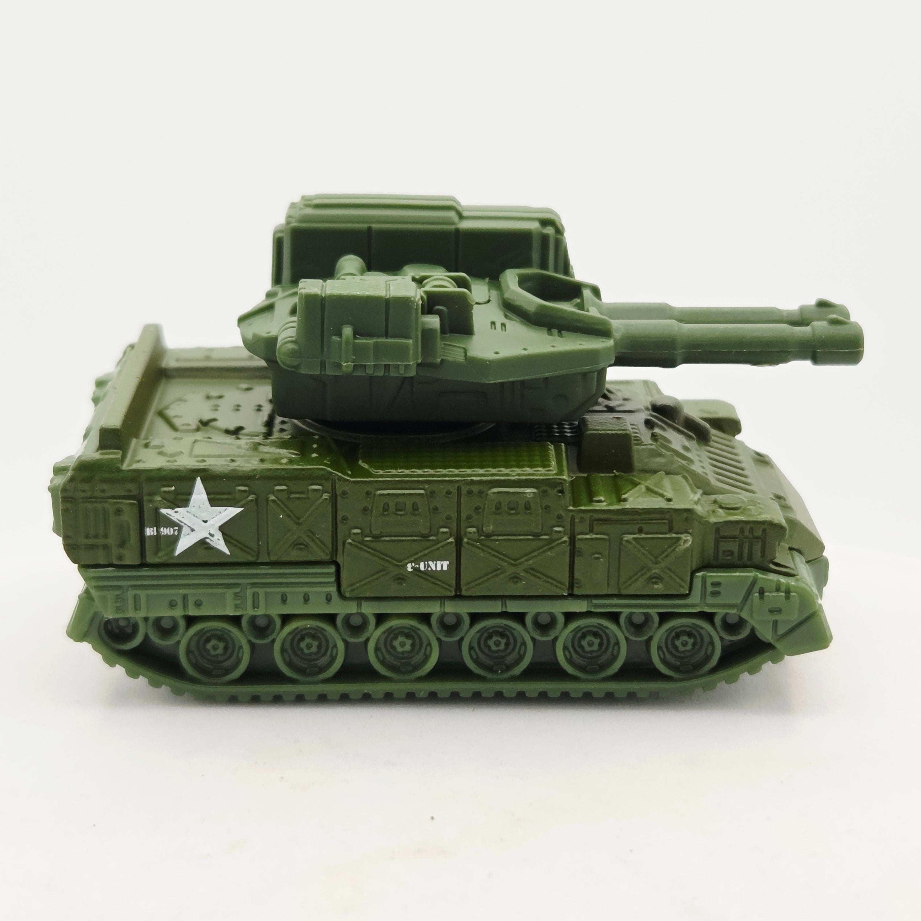 Matchbox Blockade Buster Military Tank (2014 MBX Basic - Heroic Rescue)
