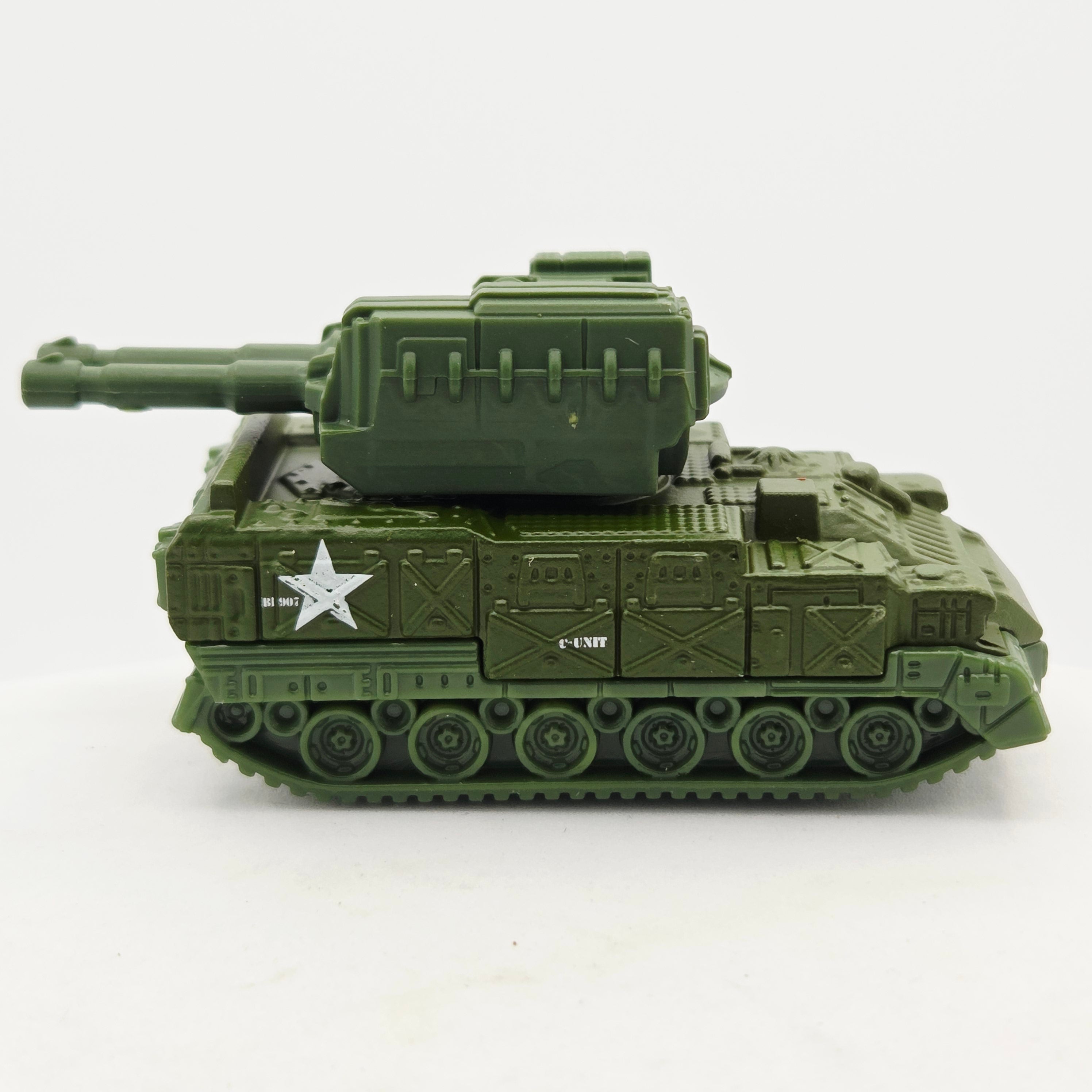 Matchbox Blockade Buster Military Tank (2014 MBX Basic - Heroic Rescue)