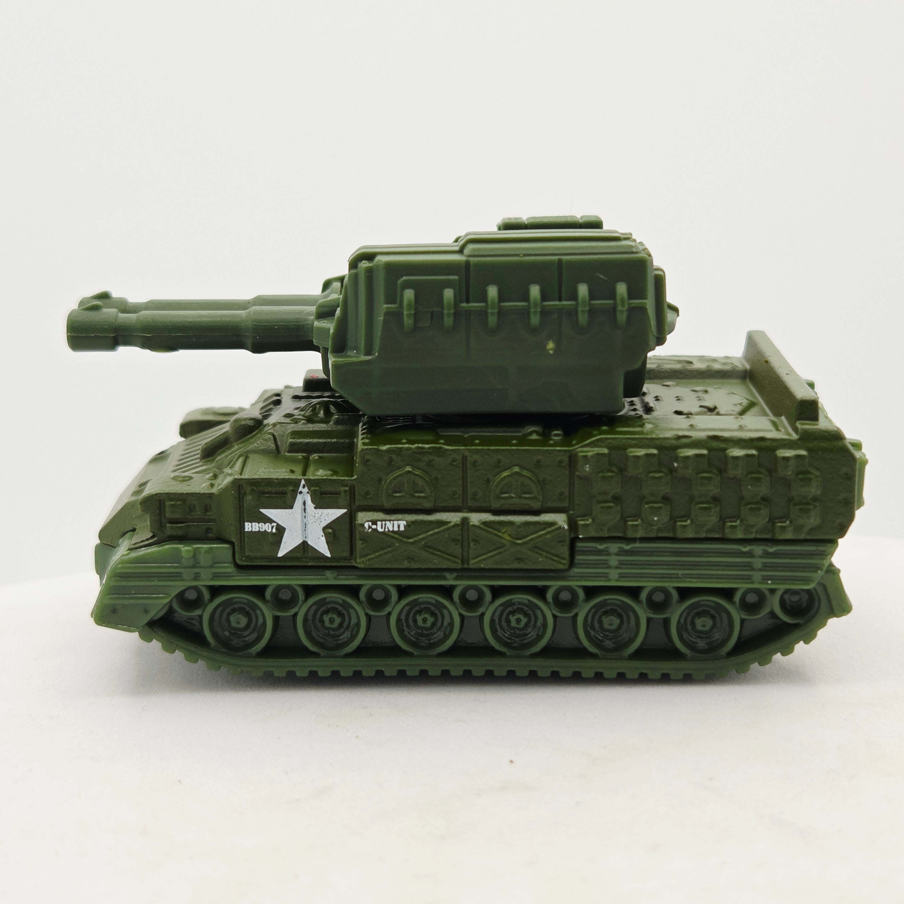 Matchbox Blockade Buster Military Tank (2014 MBX Basic - Heroic Rescue)