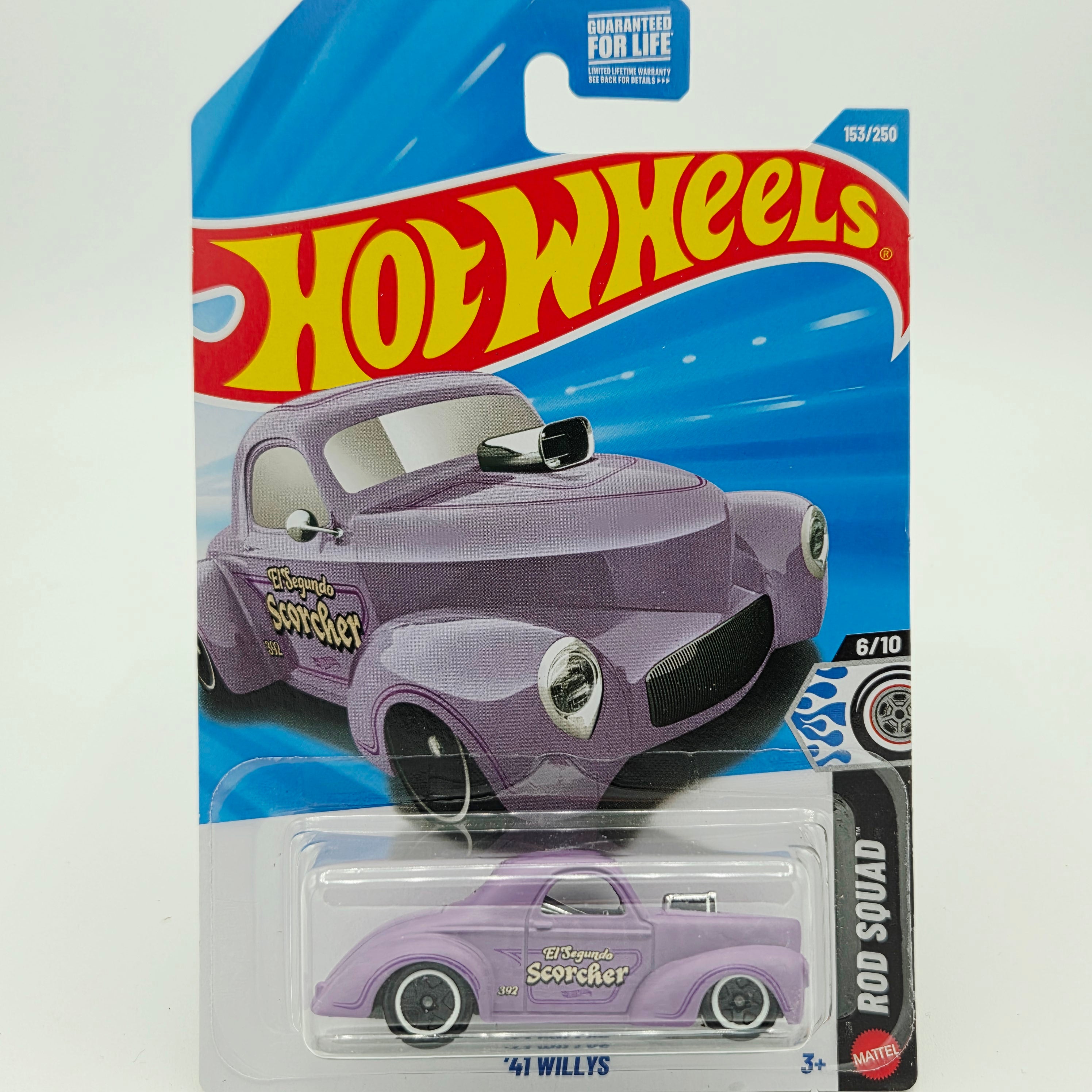 Hot Wheels '41 Willys "El Segundo Scorcher" (2026 HW Basic Case G - Rod Squad)
