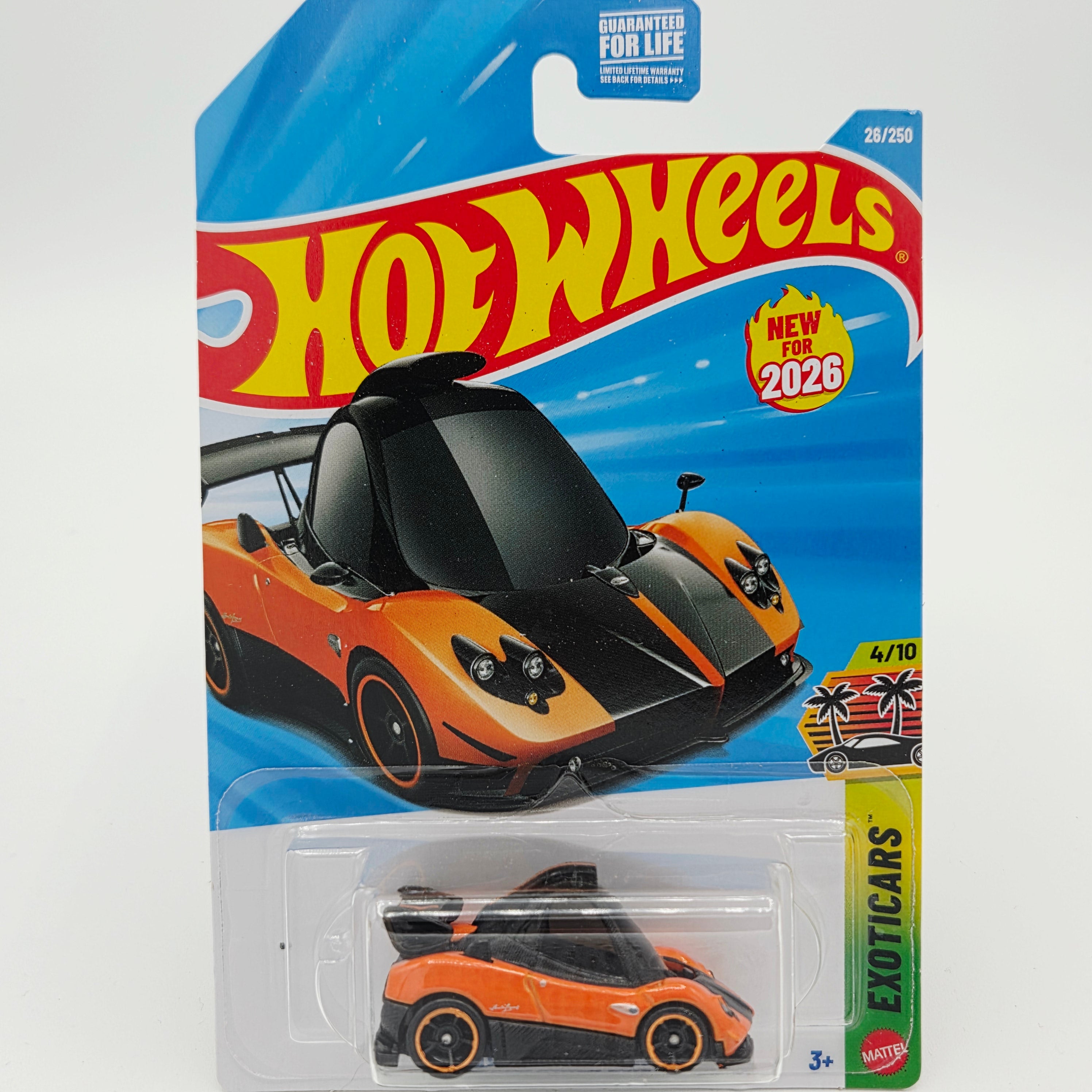Hot Wheels Pagani Zonda Cinque (2026 HW Basic Case G - Exoticars)