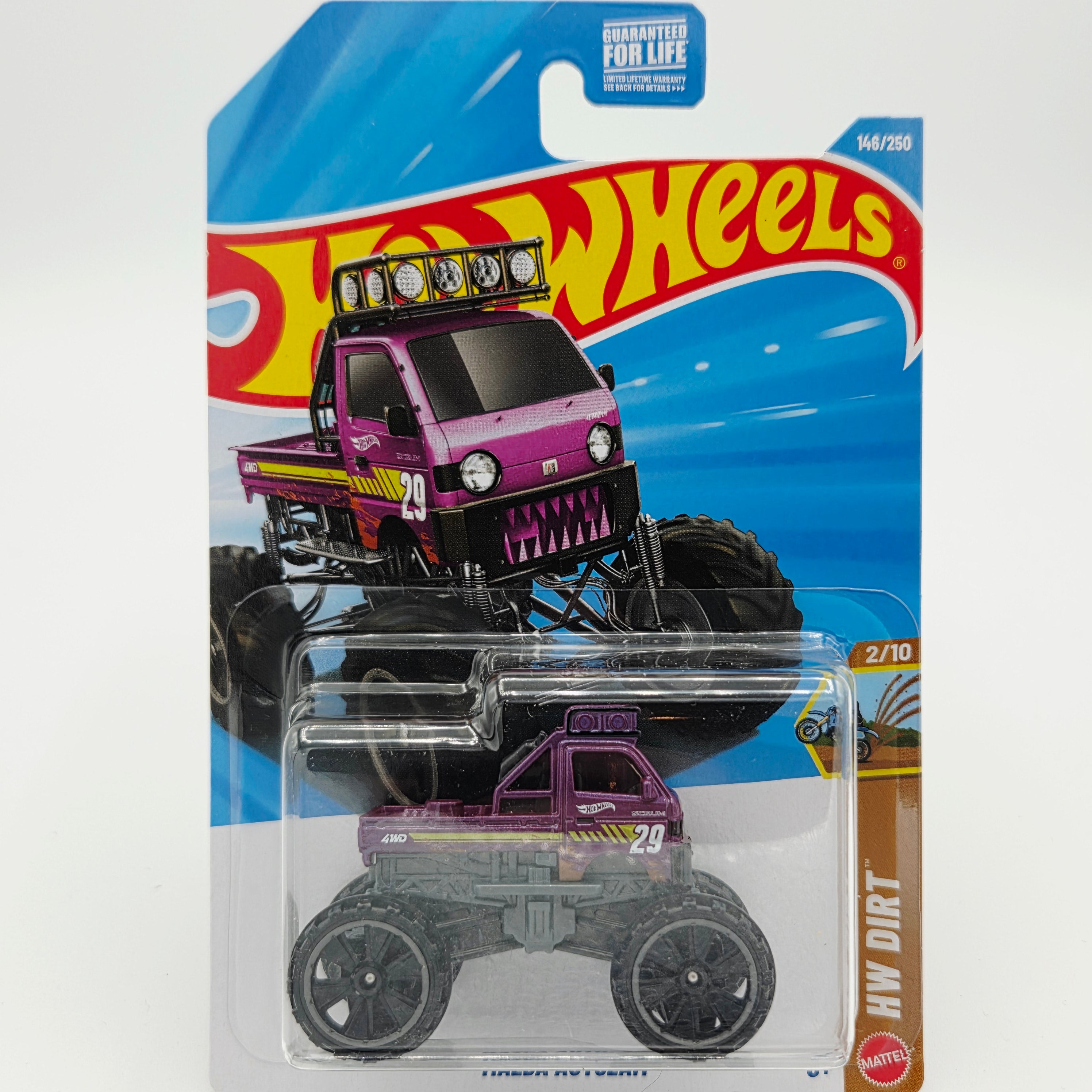 Hot Wheels Mazda Autozam Lifted Truck (2026 HW Basic Case G - Dirt)