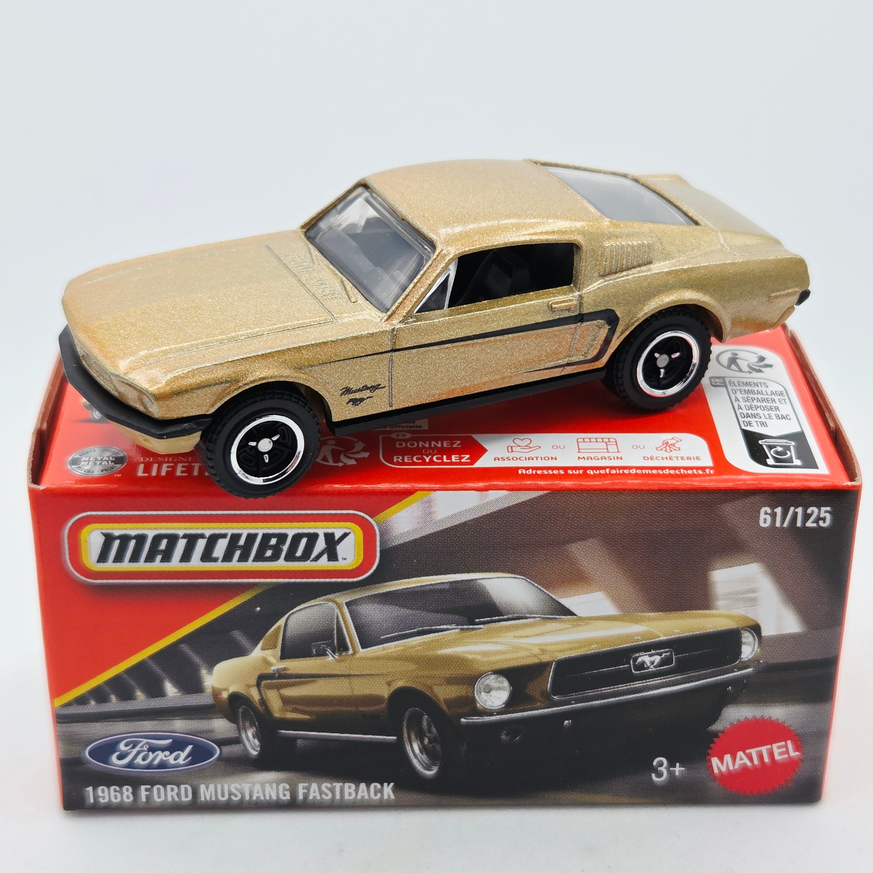 Matchbox '68 Ford Mustang Fastback (2026 Mix 5 G Basic - Power Grabs)