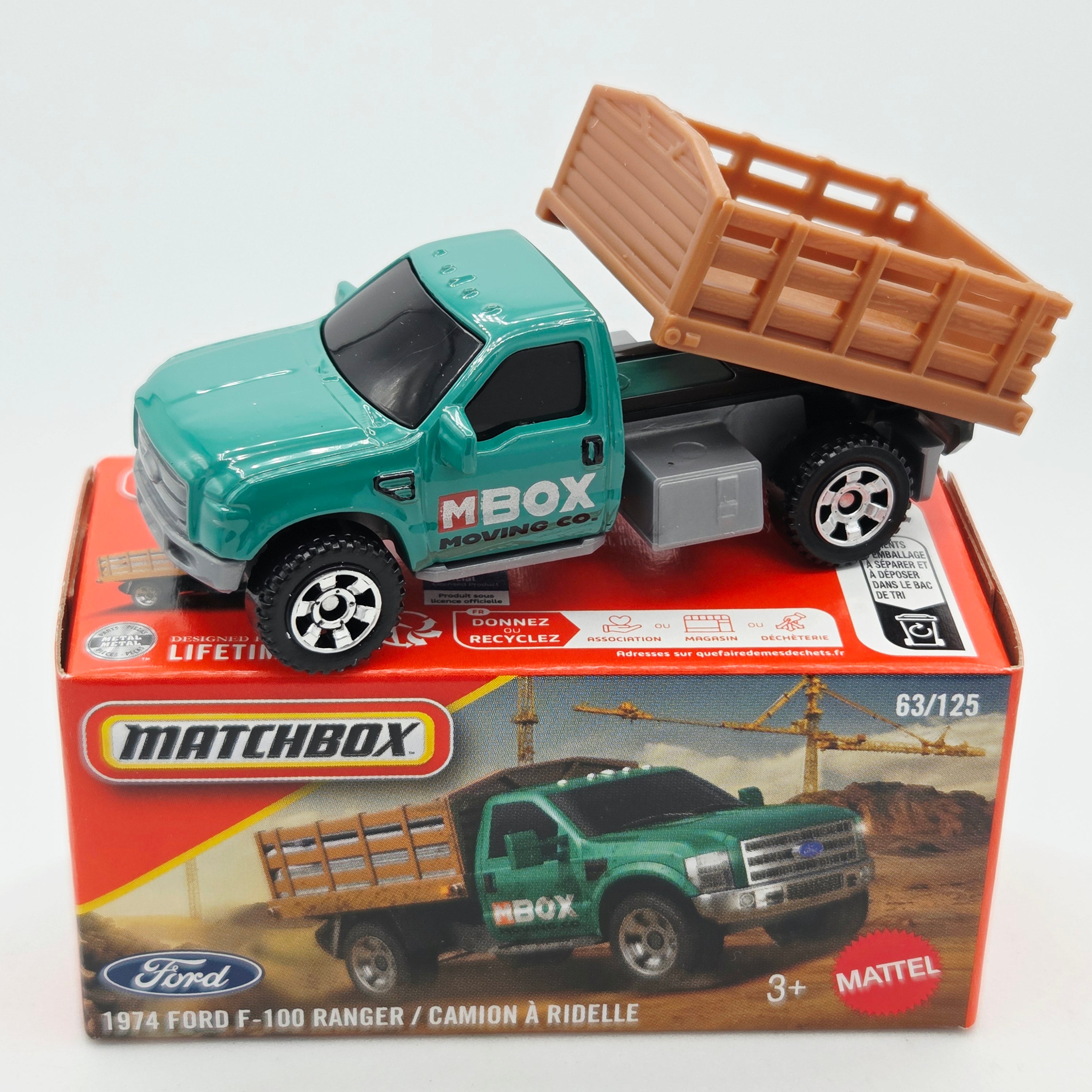 Matchbox Ford F-350 Stakebed Truck (2026 Mix 7 G Basic - Power Grabs)