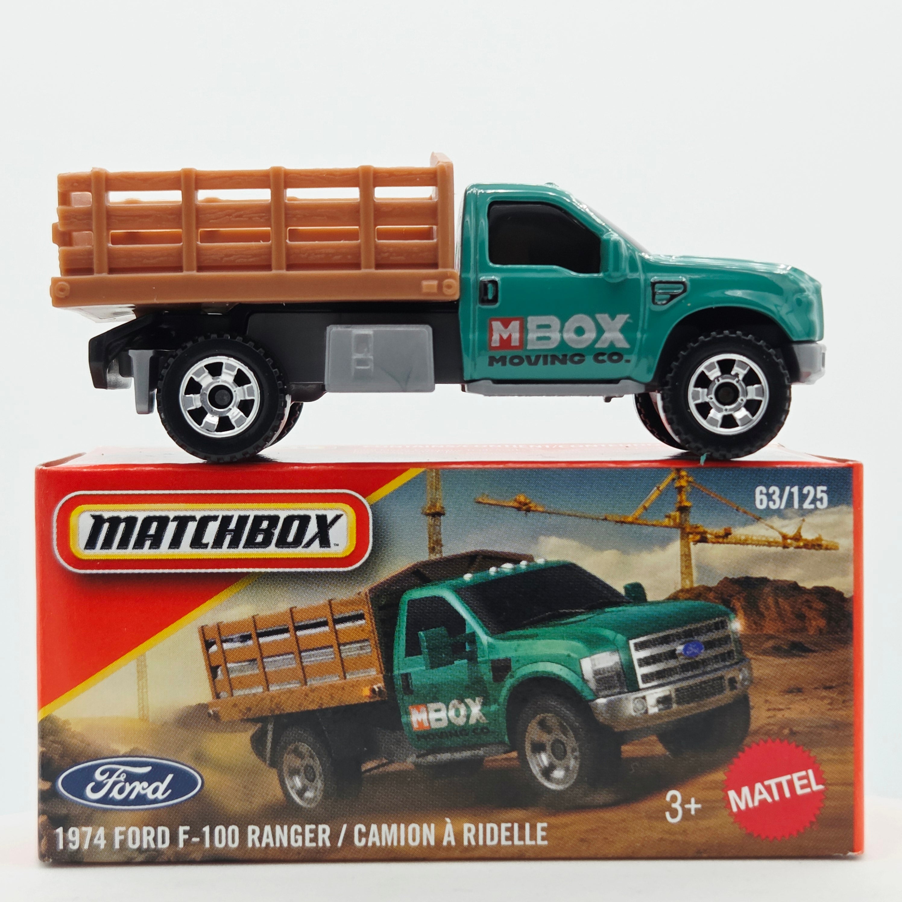 Matchbox Ford F-350 Stakebed Truck (2026 Mix 7 G Basic - Power Grabs)