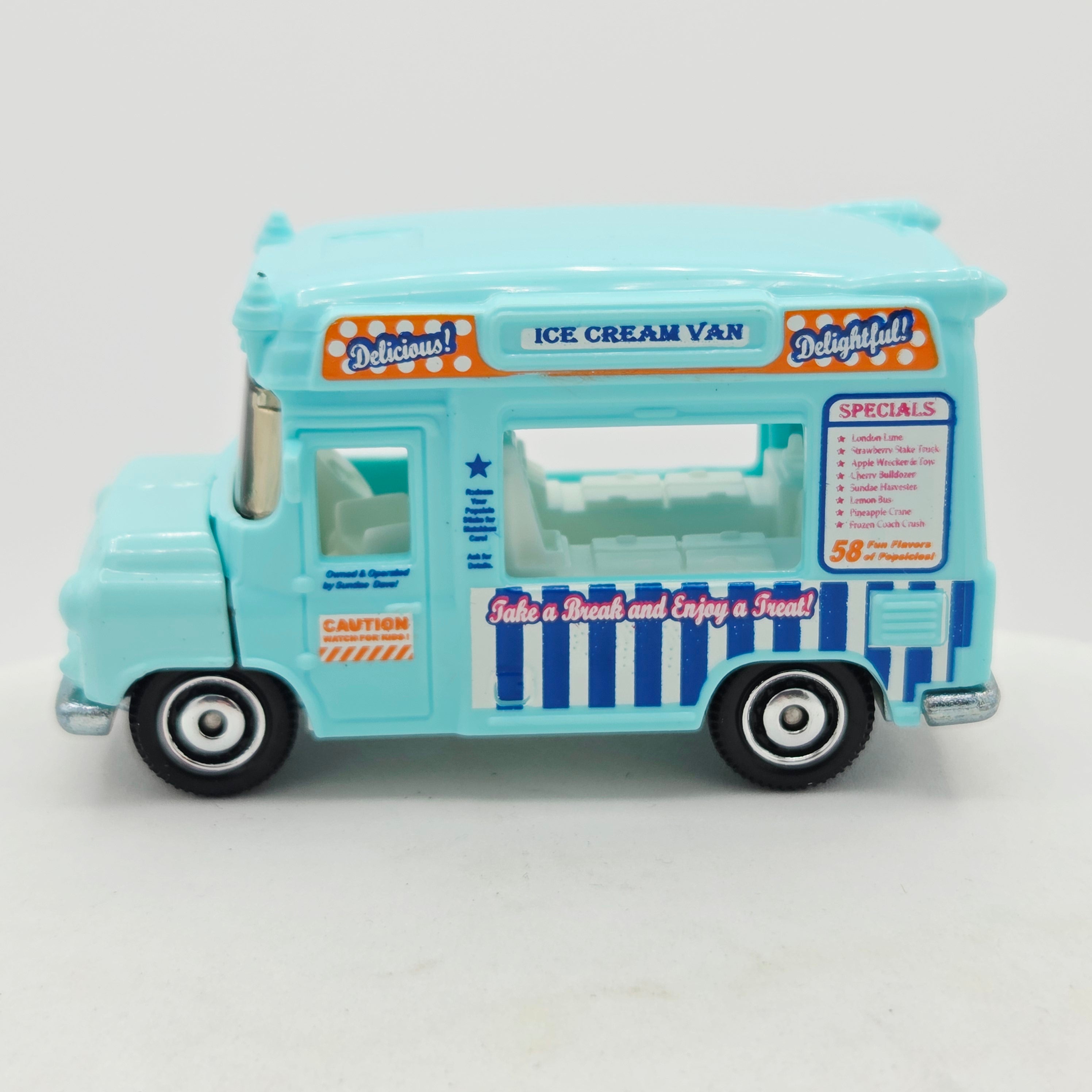 Matchbox MBX Ice Cream Van, Loose (2010 MBX Basic - City Action)