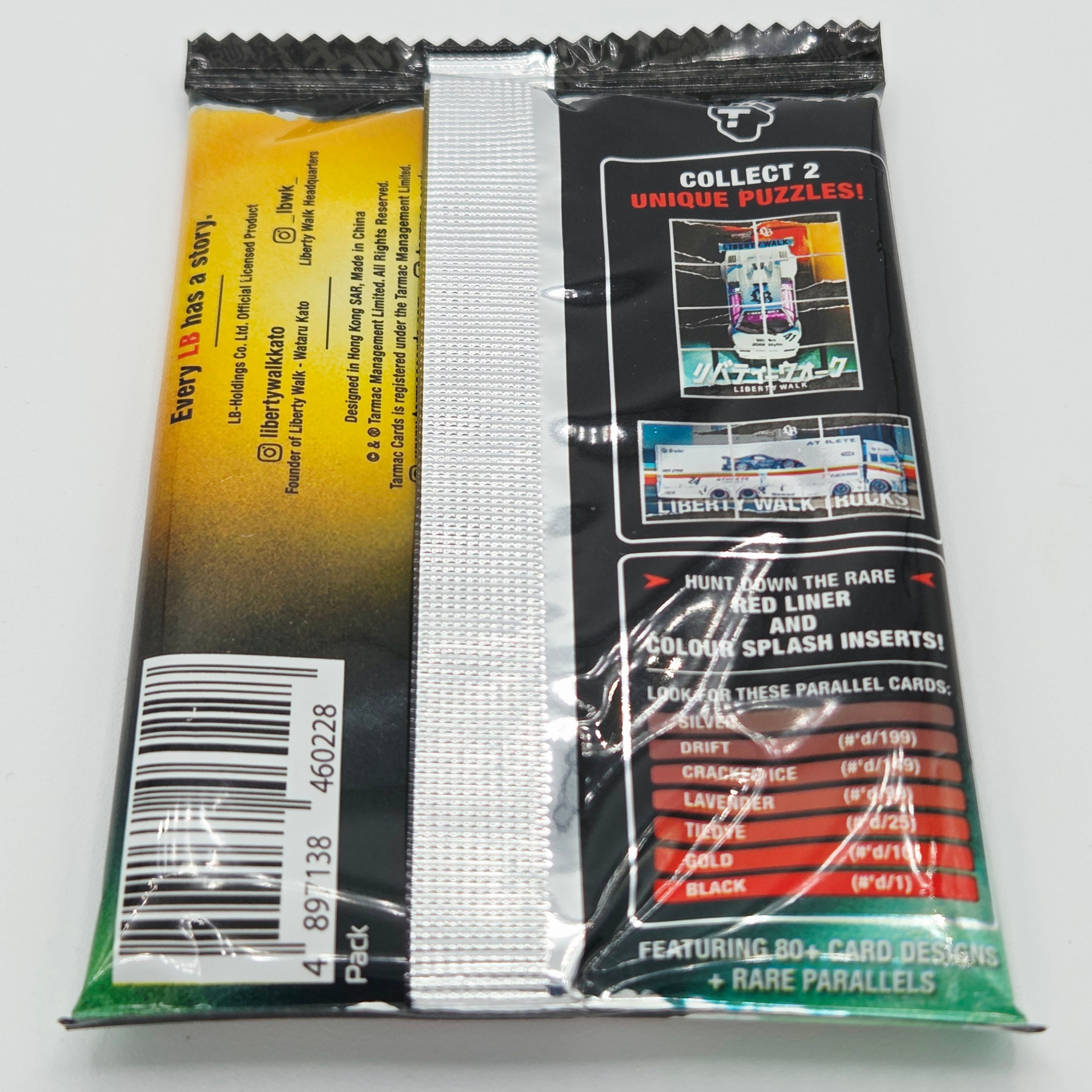 Tarmac Works - Liberty Walk Trading Cards Vol. 02 - Single Booster Pack (5 Cards)