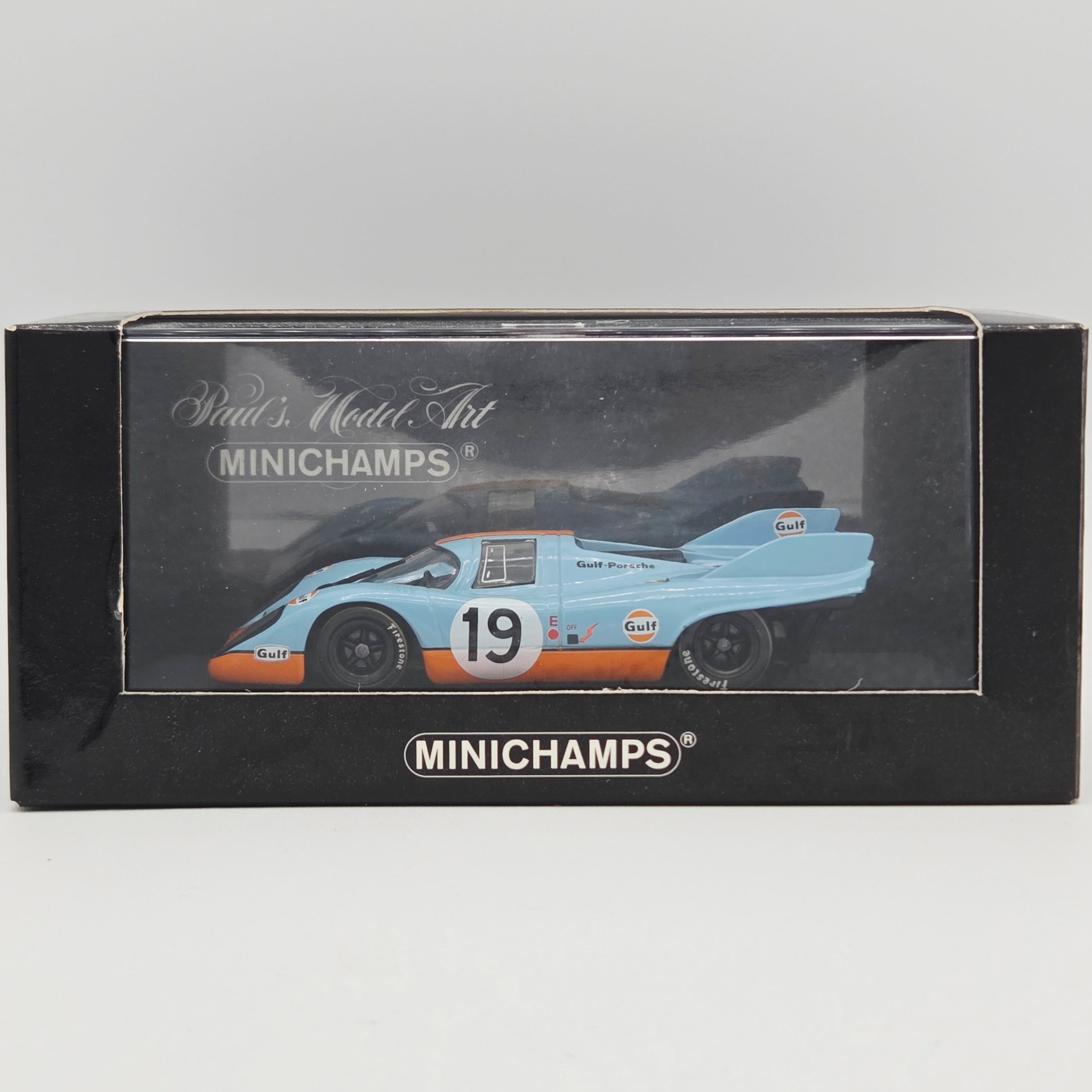 Minichamps Porsche 917K 24H Le Mans 1971 - 1:43 scale, SIGNED BY DRIVER - ATTWOOD (Paul's Model Art - Limited Edition 1 of 3,264)