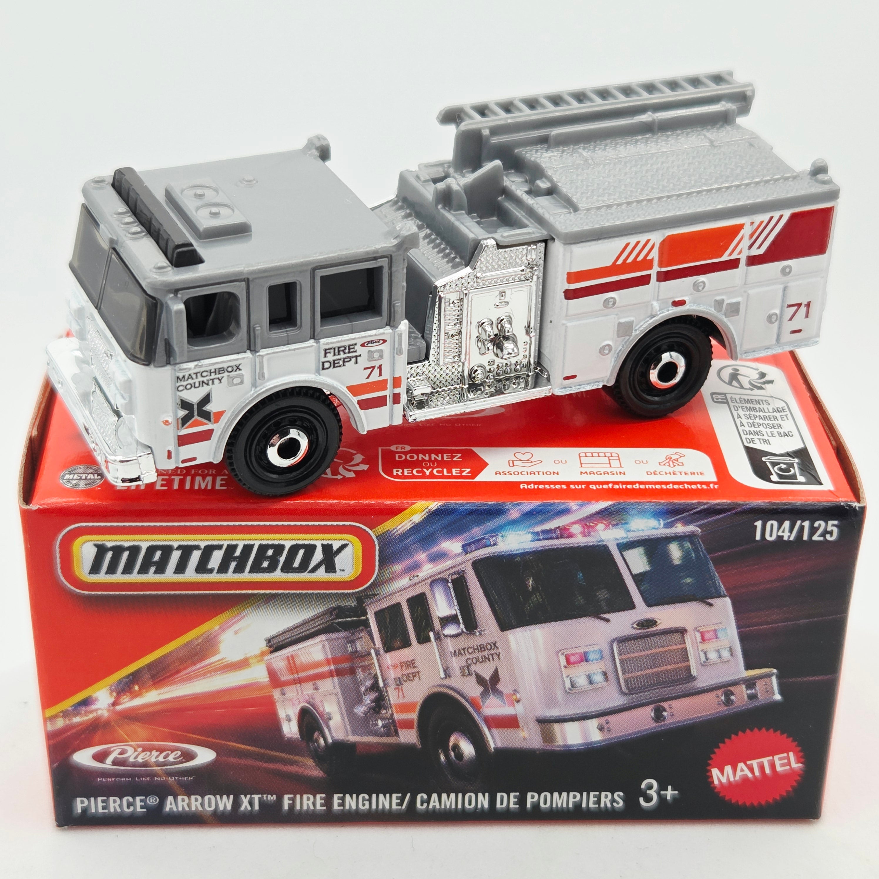 Matchbox Pierce Dash Arrow XT Fire Engine (2025 Mix 7 G Basic - Power Grabs)