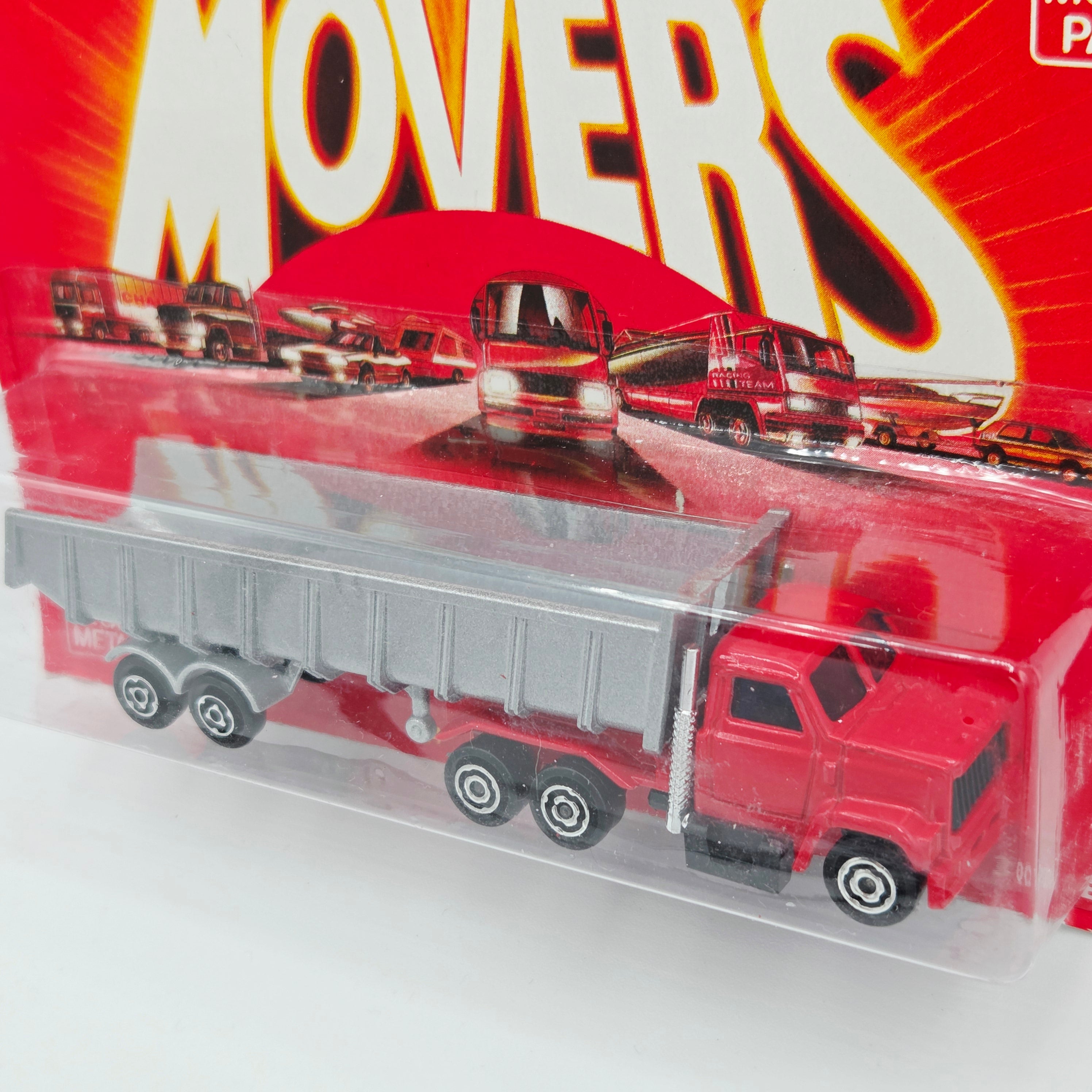 Majorette Magirus Articulated Tipper, Semi Truck #377 (1990 Movers 300 Series)