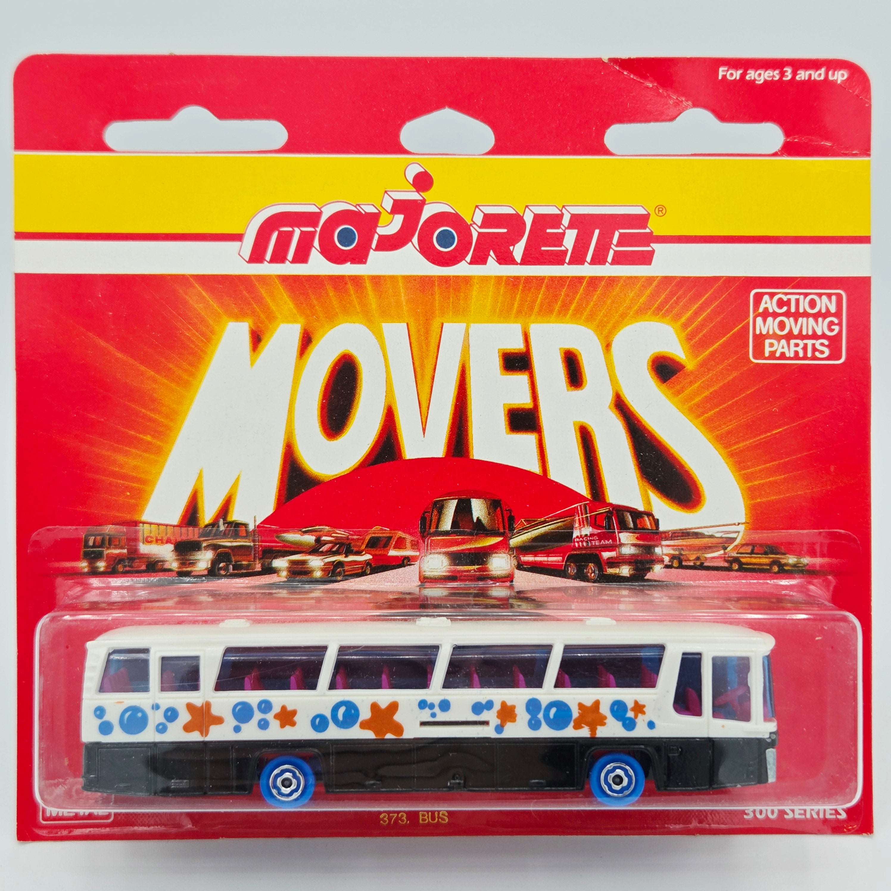 Majorette Neoplan Autocar Jetliner Bus #373 (1990 Movers 300 Series)