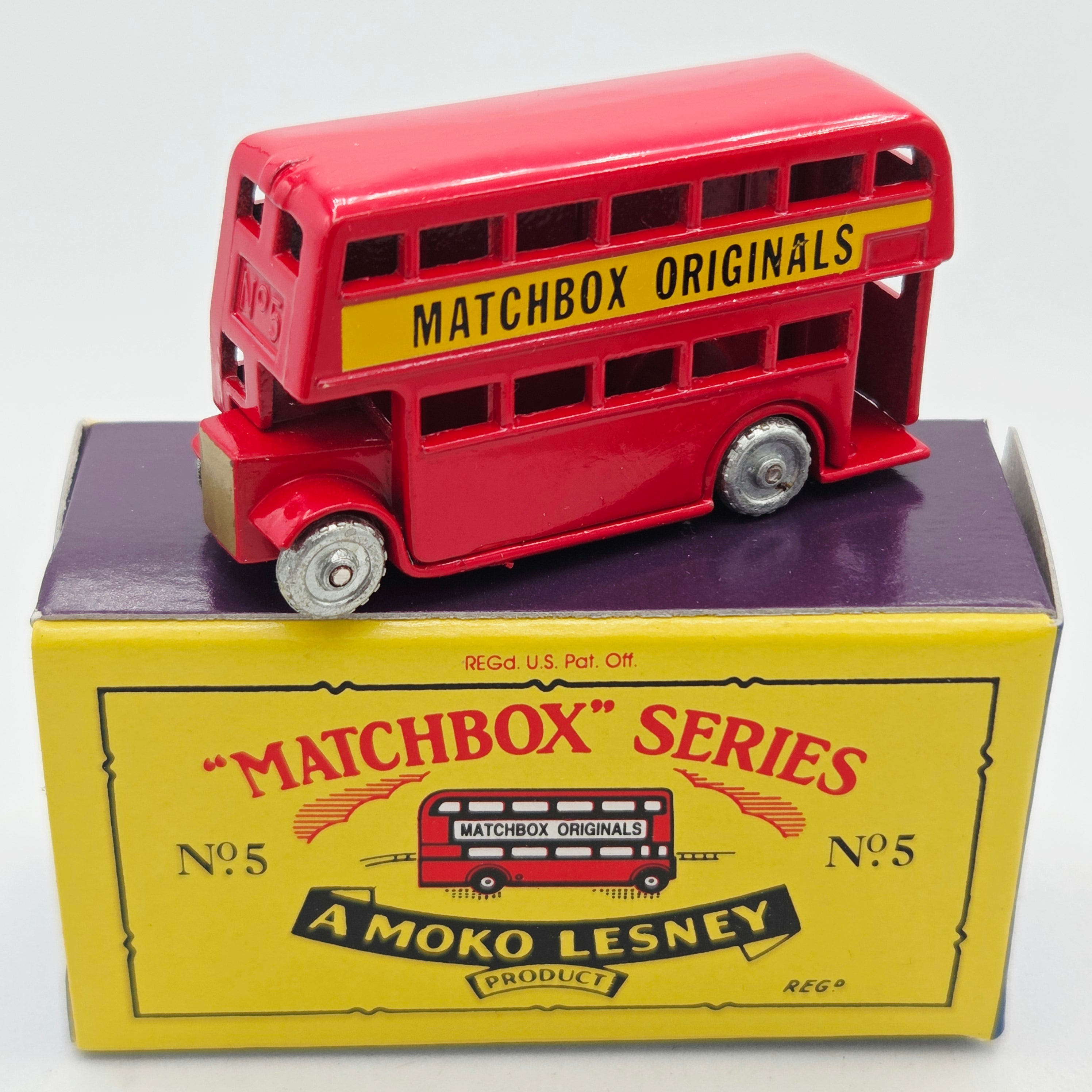 Matchbox '54 London Bus, Double Decker (1992 Matchbox Originals Series I)