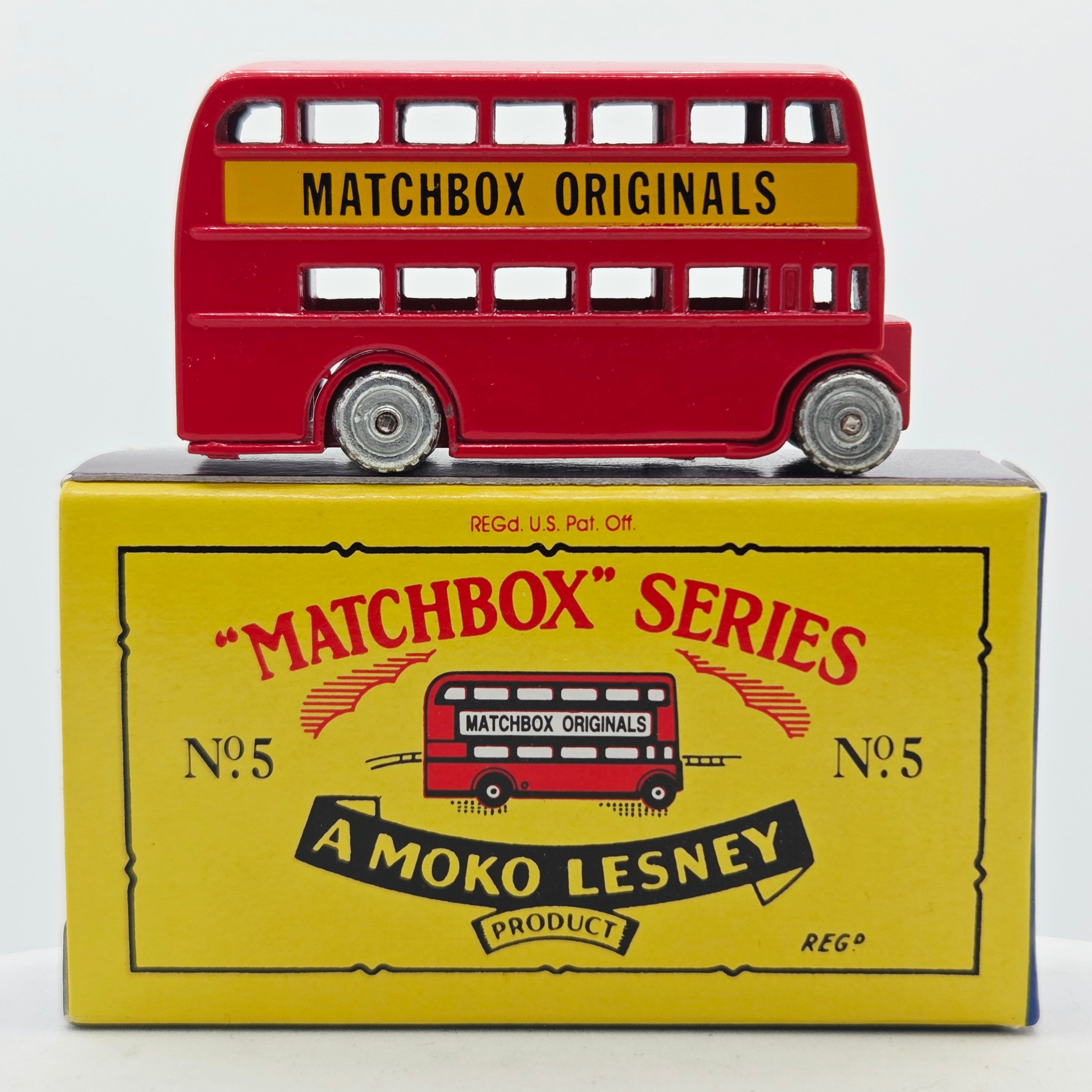 Matchbox '54 London Bus, Double Decker (1992 Matchbox Originals Series I)
