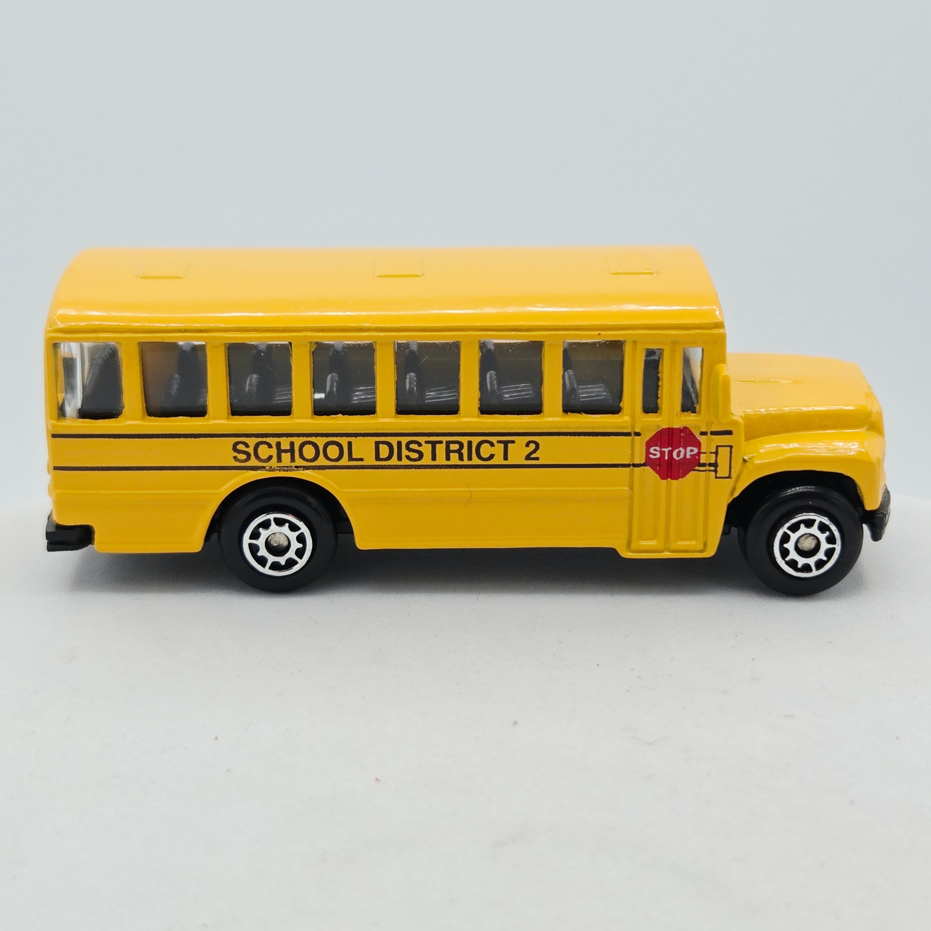 Maisto School Bus "District 2" (Fresh Metals / Adventure Force)