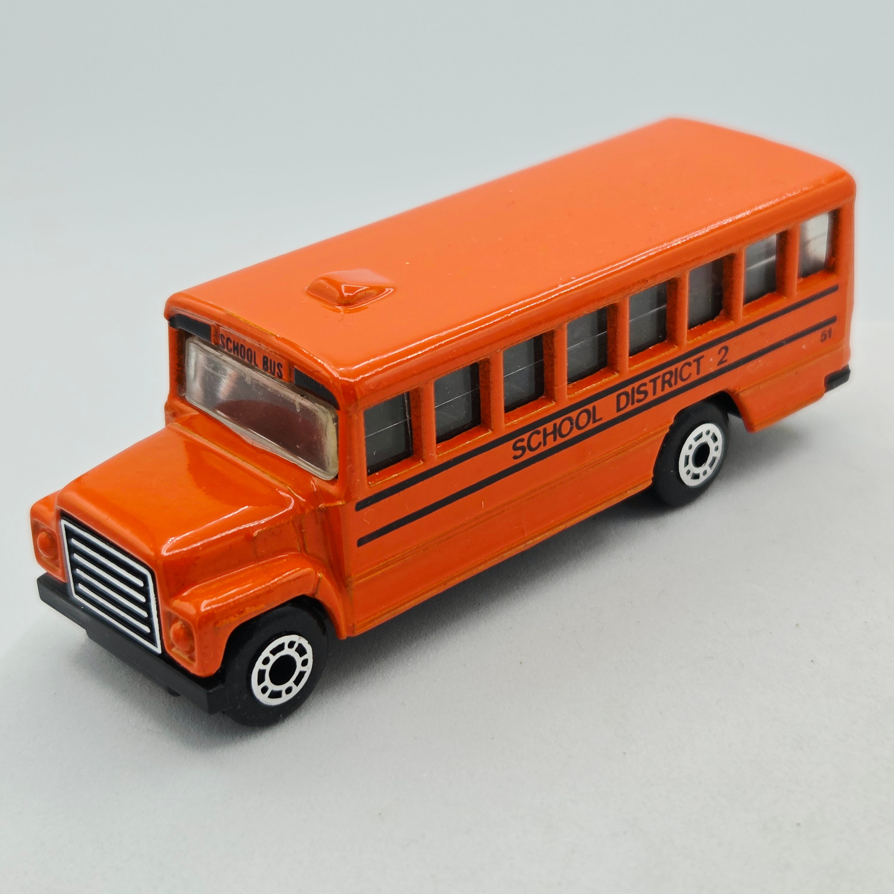 Matchbox International School Bus (1992 MBX 30 Pack Multipack Exclusive - USA / Sam's Club)