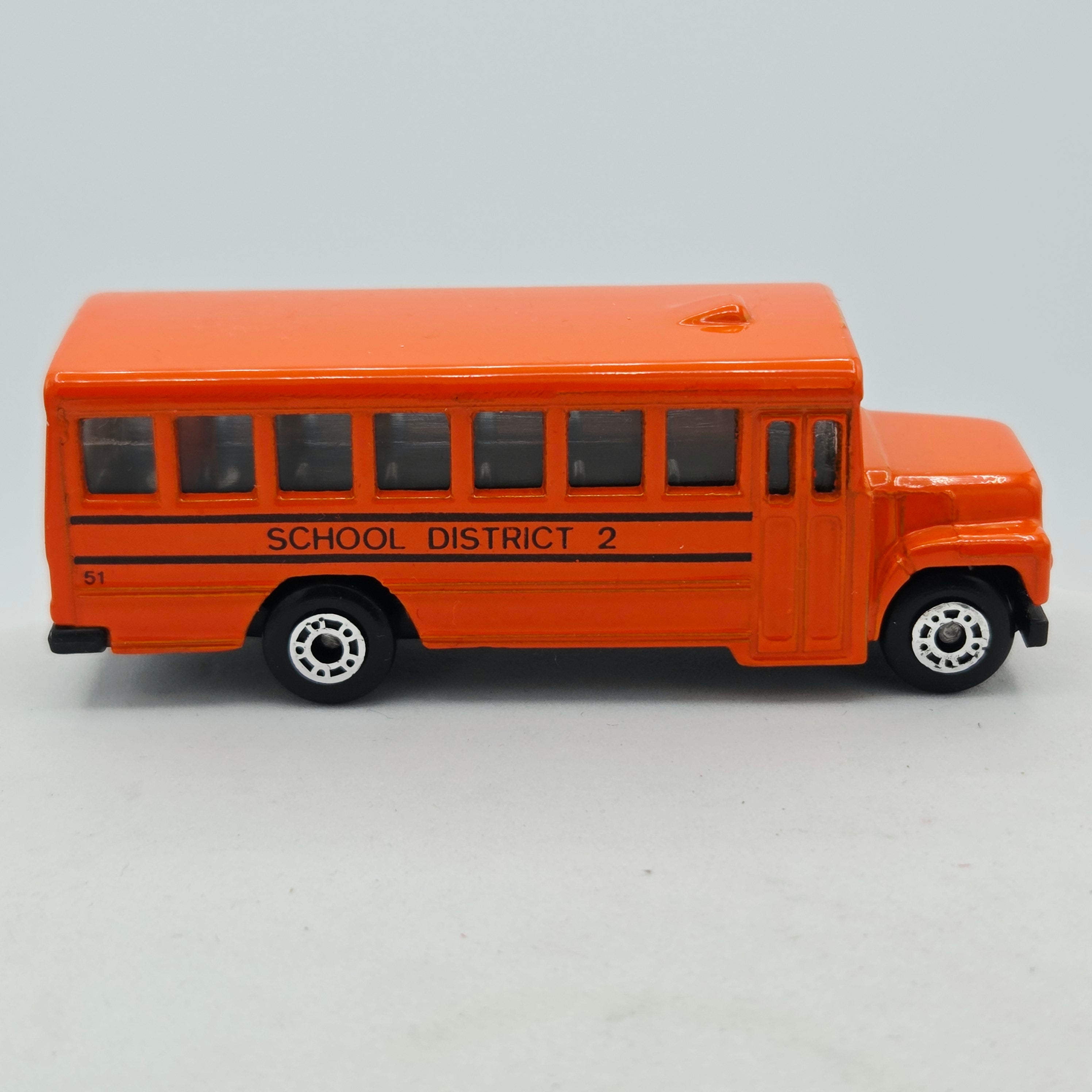 Matchbox International School Bus (1992 MBX 30 Pack Multipack Exclusive - USA / Sam's Club)