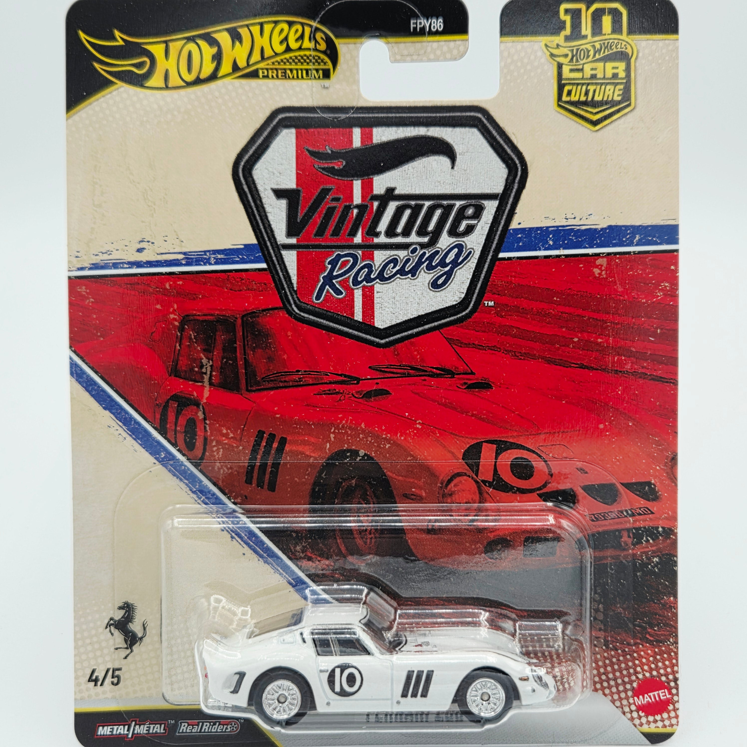 Hot Wheels - 2026 Car Culture Case T - Vintage Racing (Set of 5 Cars)