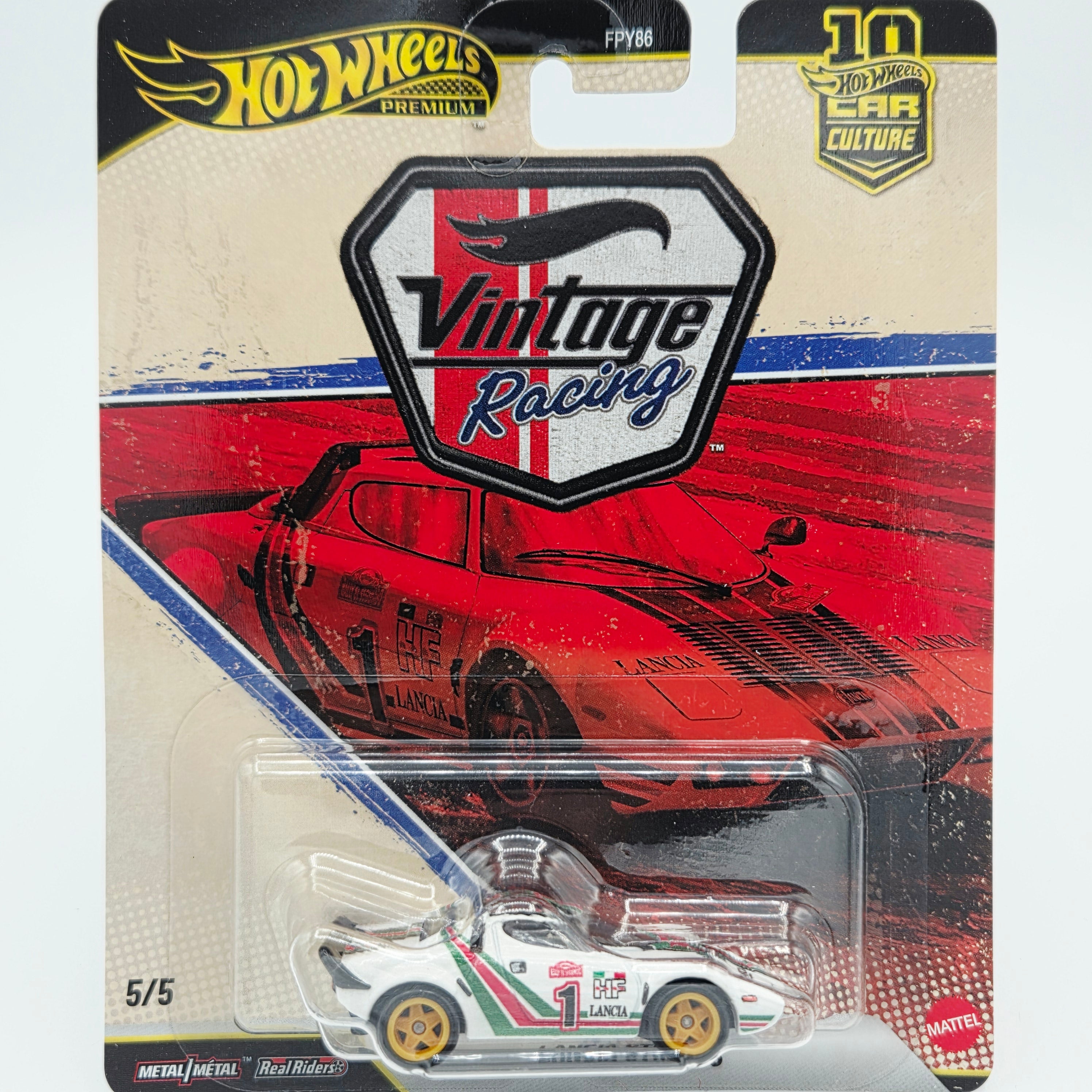 Hot Wheels - 2026 Car Culture Case T - Vintage Racing (Set of 5 Cars)