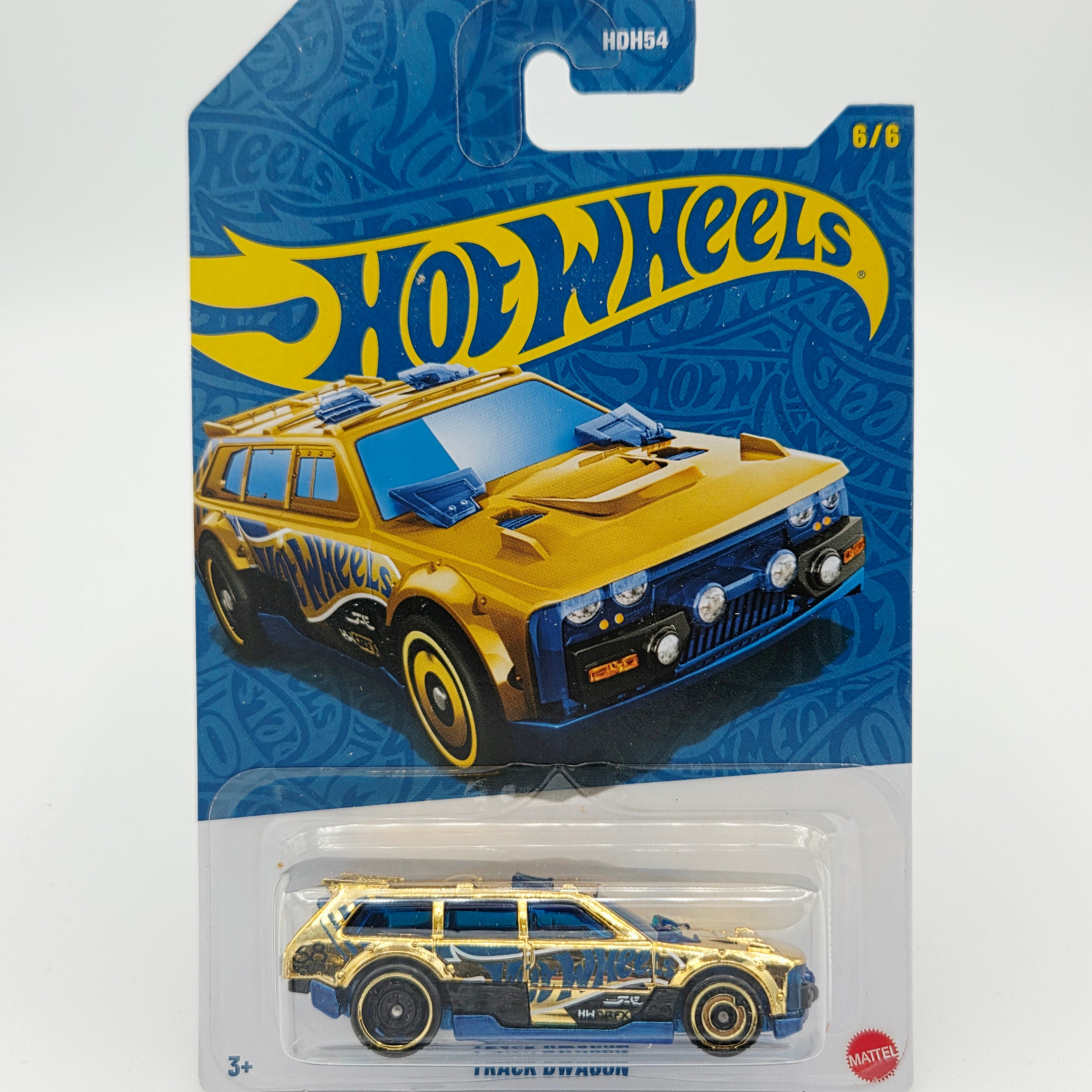 Hot Wheels - 2026 Pearl & Chrome 58th Anniversary Basic Mix 2 (Full Set - 6 Cars w/ Chase)