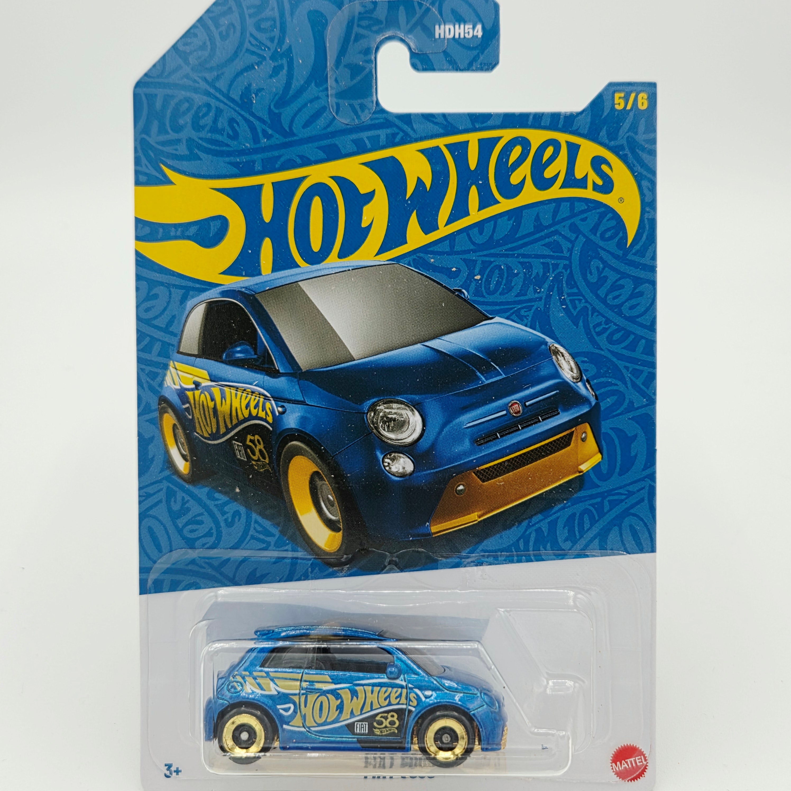 Hot Wheels - 2026 Pearl & Chrome 58th Anniversary Basic Mix 2 (Full Set - 6 Cars w/ Chase)