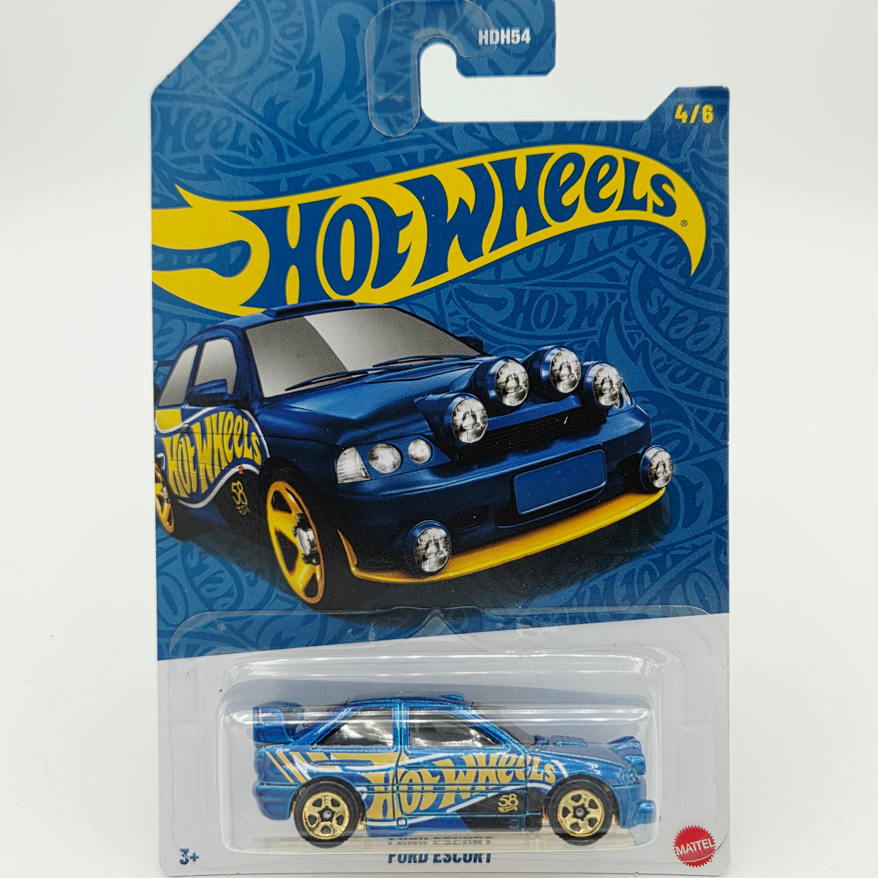 Hot Wheels - 2026 Pearl & Chrome 58th Anniversary Basic Mix 2 (Full Set - 6 Cars w/ Chase)