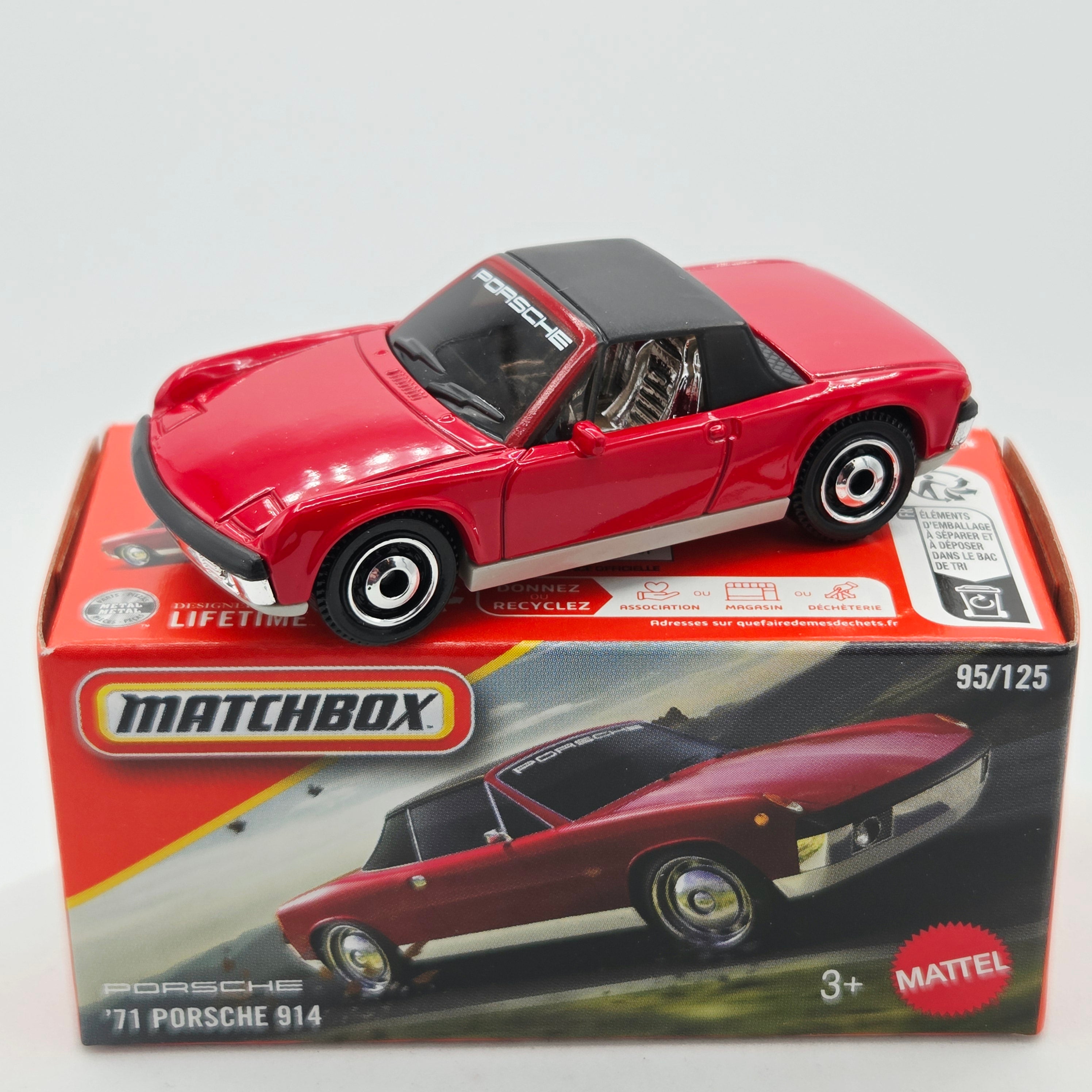 Matchbox '71 VW Porsche 914 (2026 Mix 9 J Basic - Power Grabs)