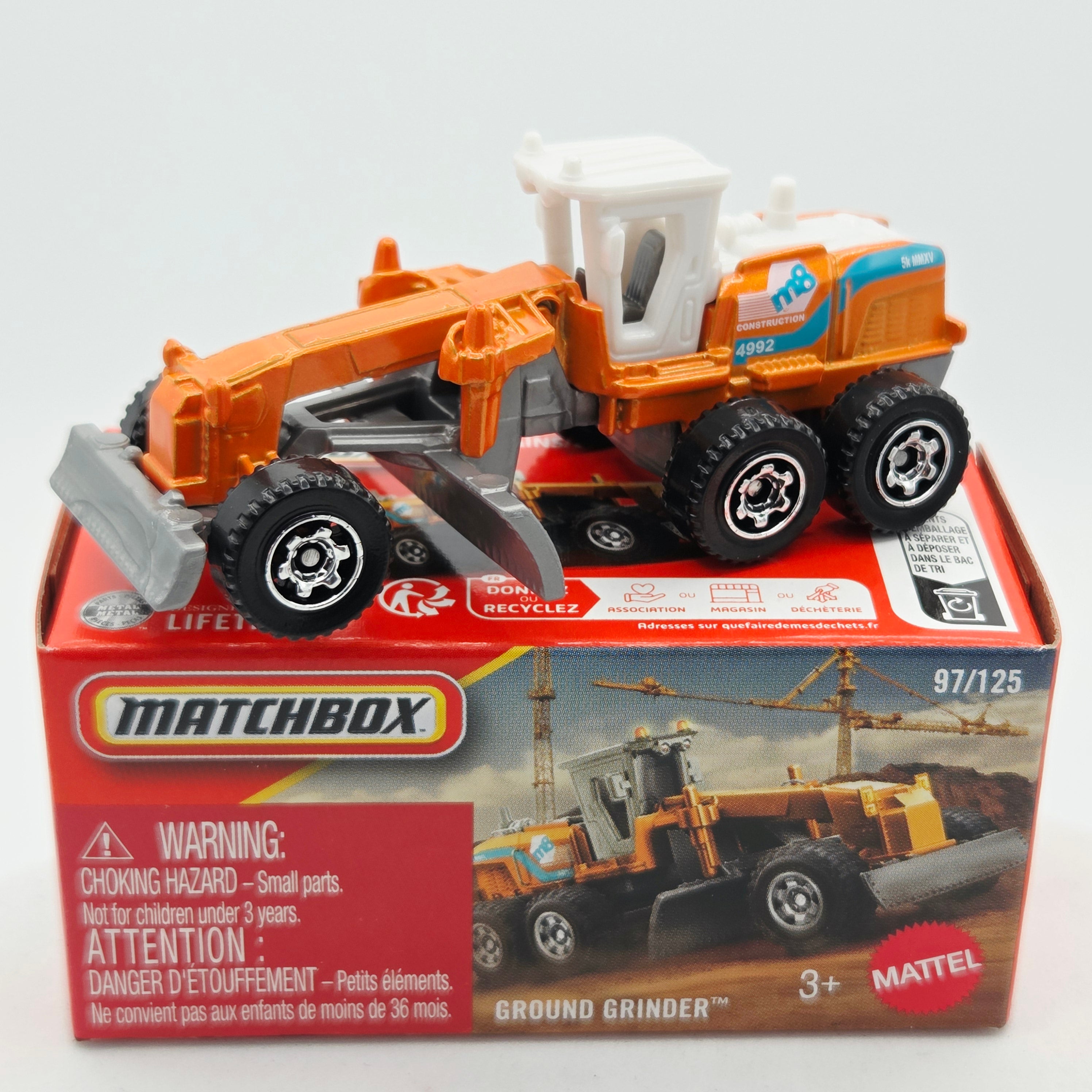 Matchbox MBX Ground Grinder "M8" (2026 Mix 9 J Basic - Power Grabs)